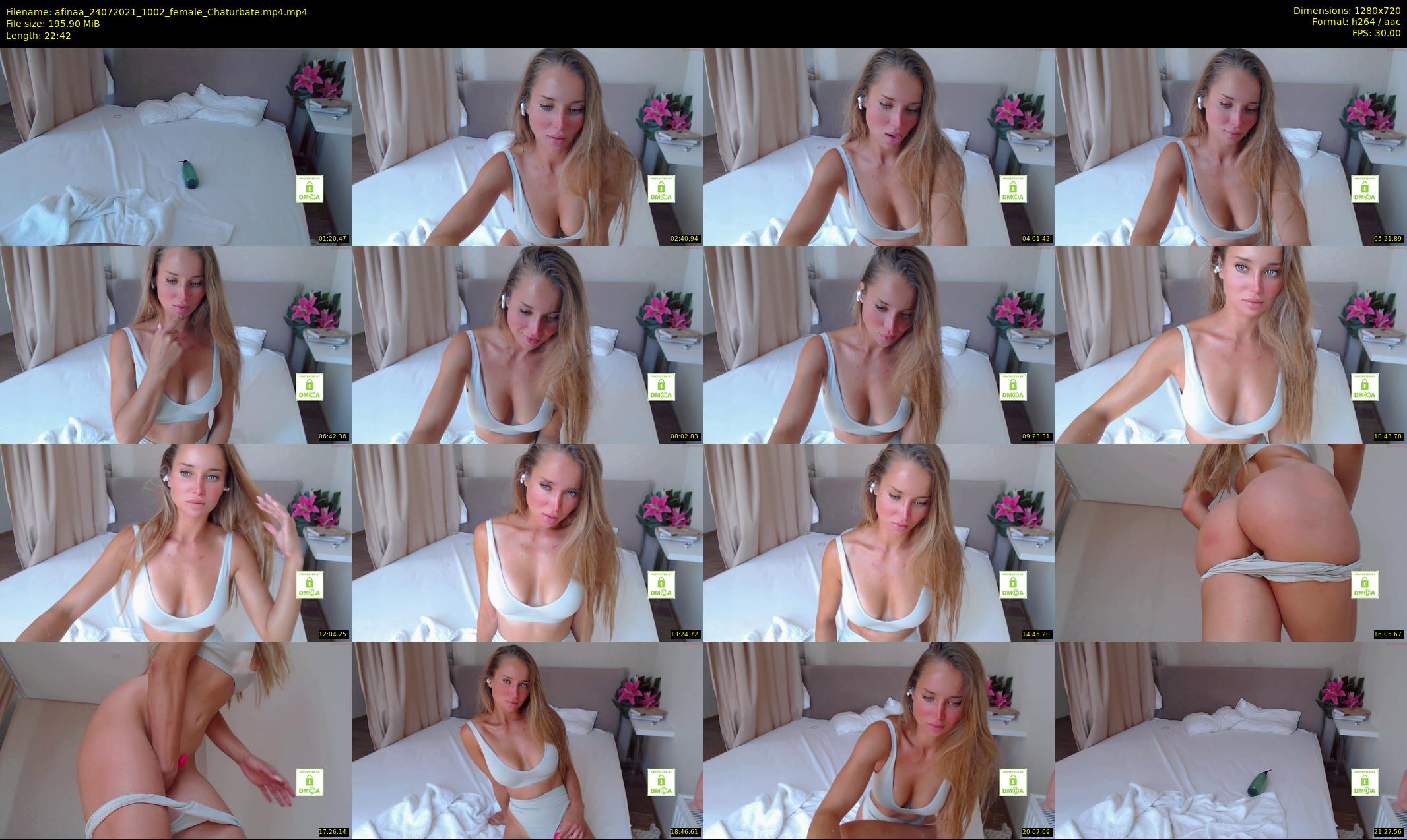 afinaa — 23 minute Chaturbate female cam show recording, 720p, Jul 24, 2021