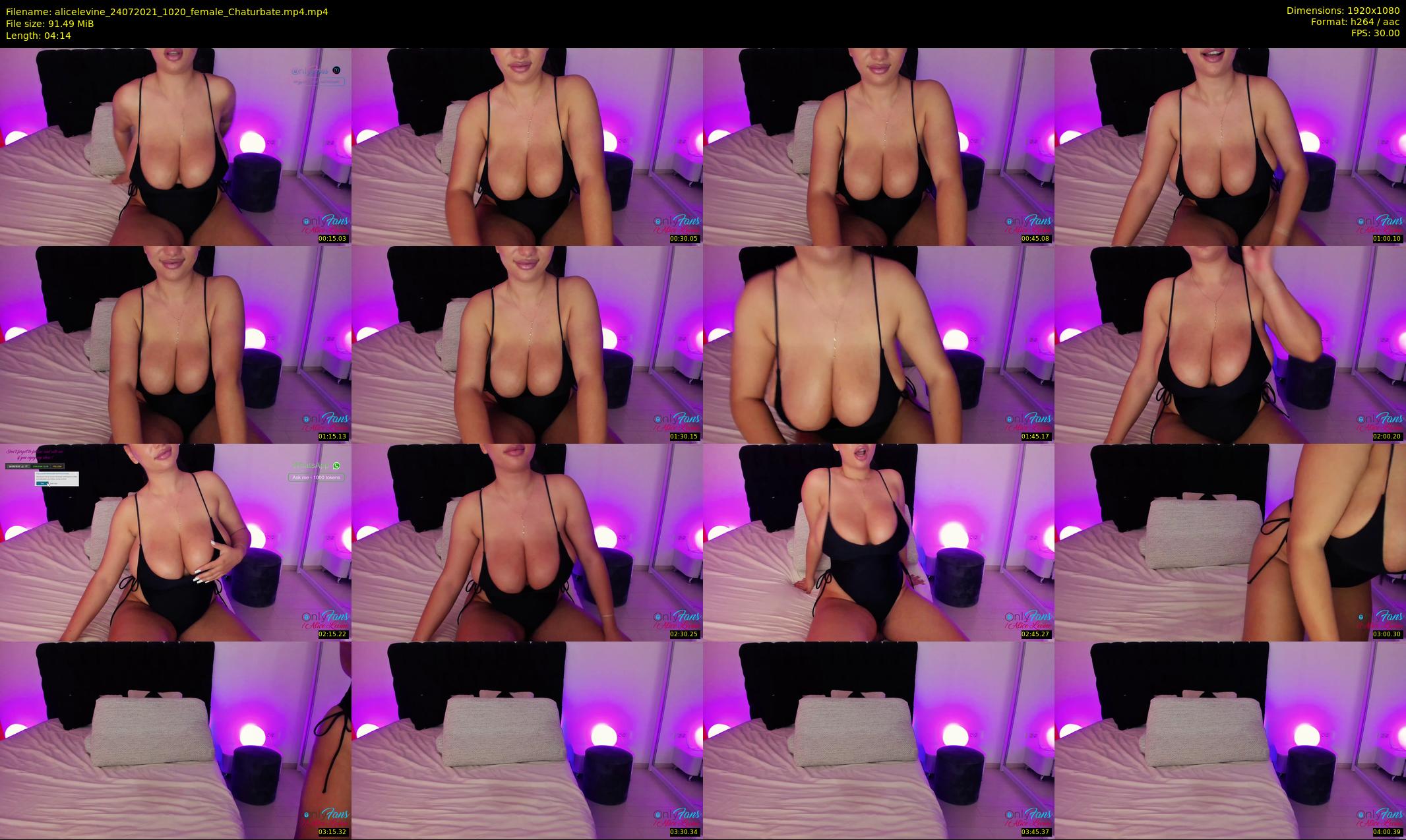 alicelevine — 5 minute Chaturbate female cam show recording, 1080p, Jul 24, 2021