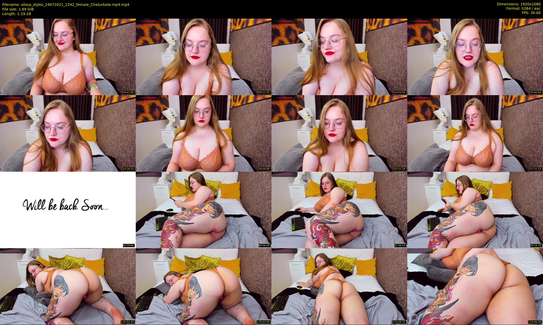 alissa_styles — 80 minute Chaturbate female cam show recording, 1080p, Jul 24, 2021