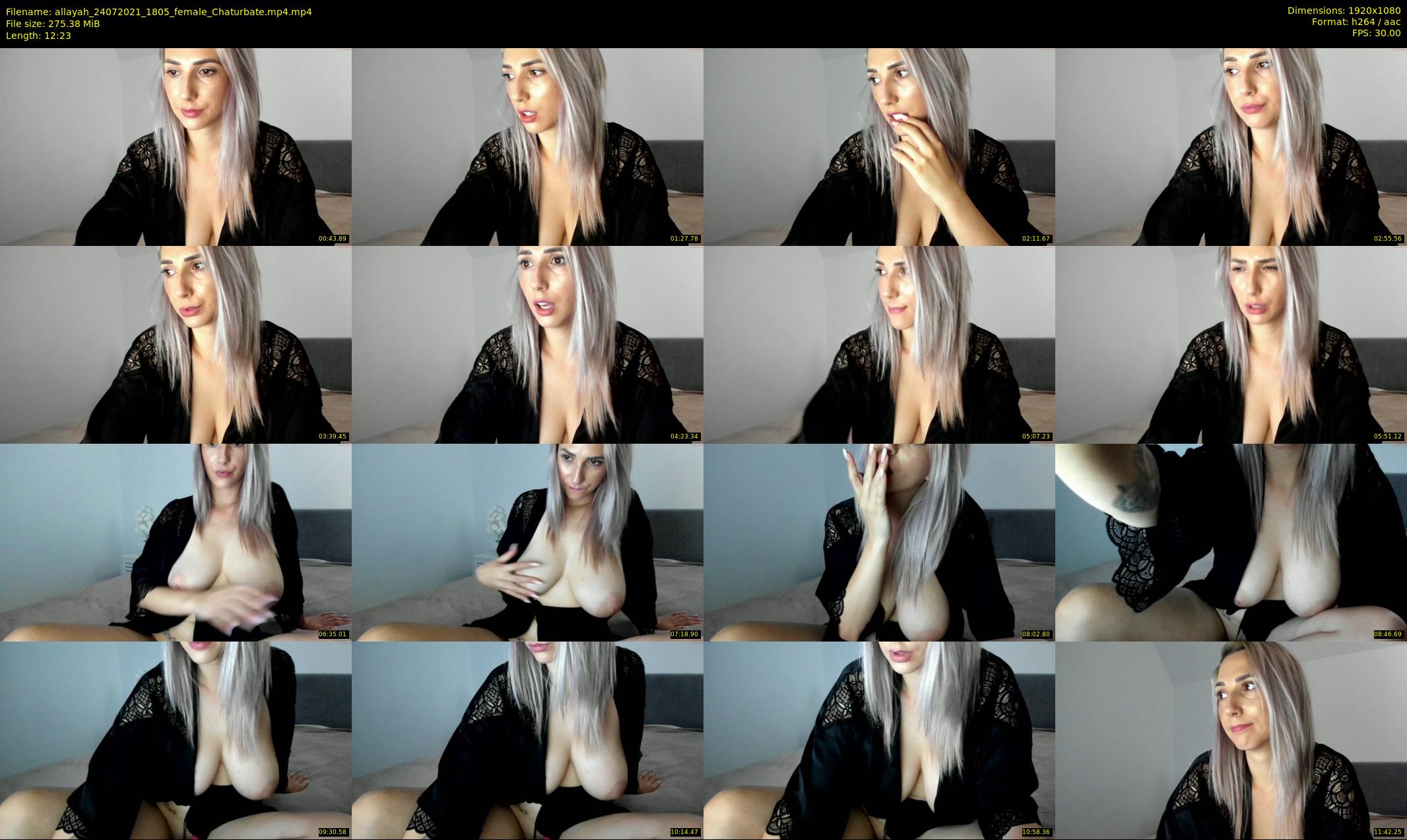 allayah — 13 minute Chaturbate female cam show recording, 1080p, Jul 24, 2021