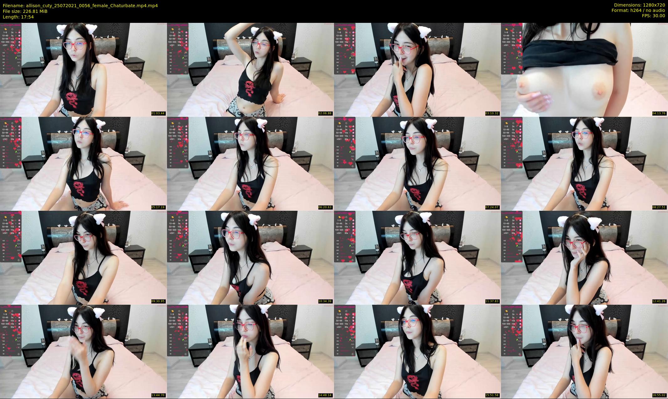 allison_cuty — 18 minute Chaturbate female cam show recording, 720p, Jul 25, 2021