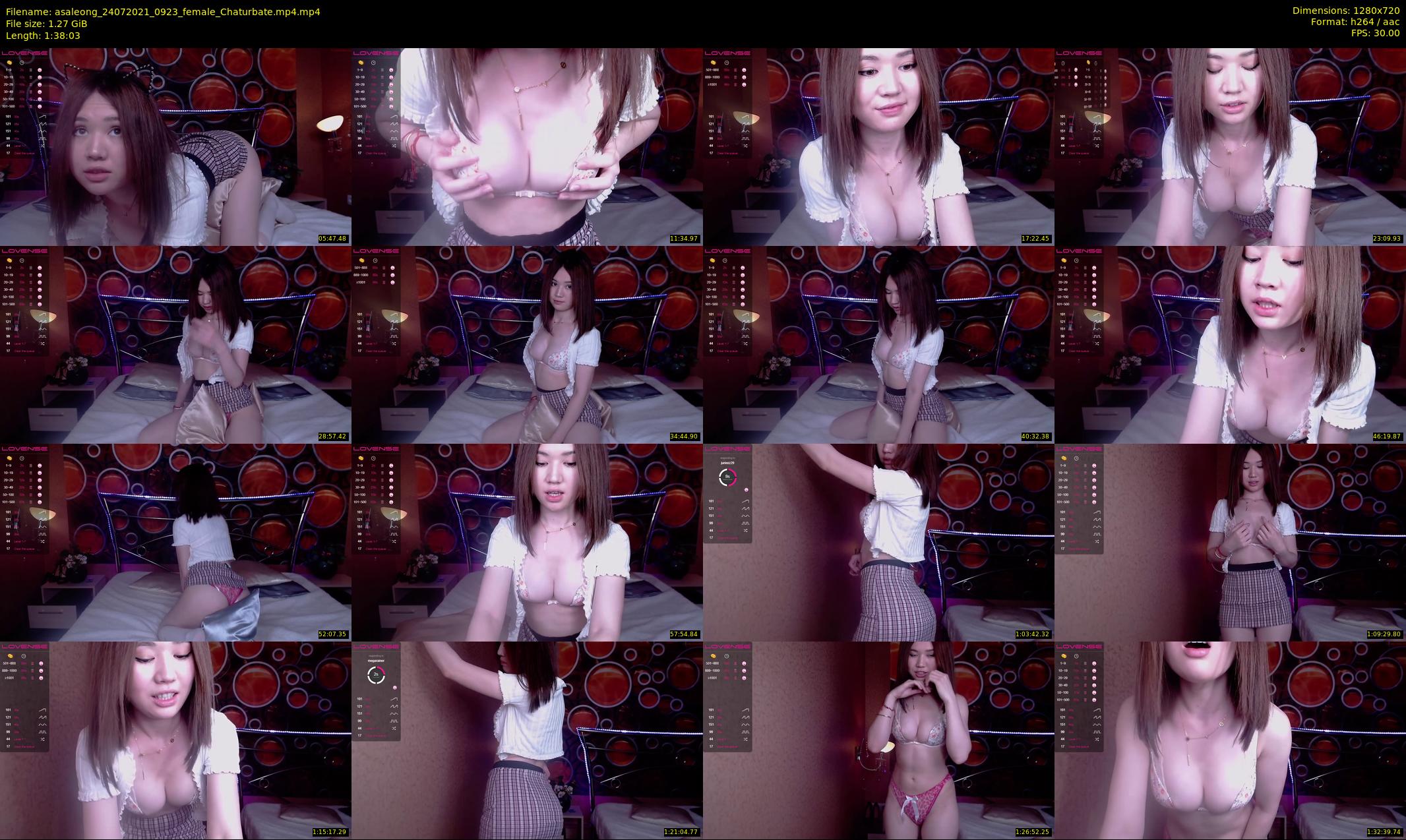asaleong — 99 minute Chaturbate female cam show recording, 720p, Jul 24, 2021
