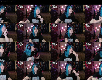 blueasfuck — 70 minute Chaturbate female cam show recording, 1080p, Jul 24, 2021