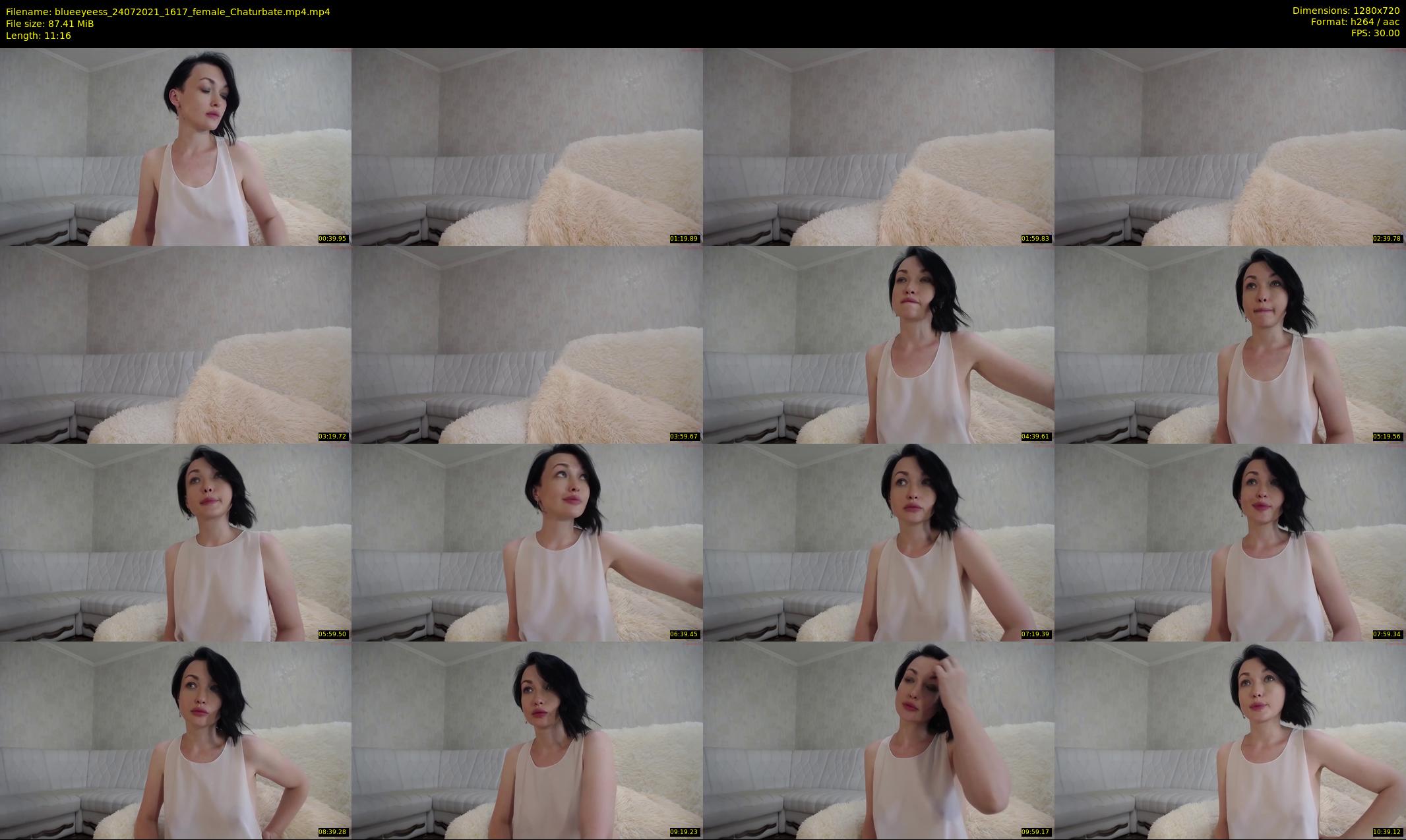 blueeyeess — 12 minute Chaturbate female cam show recording, 720p, Jul 24, 2021