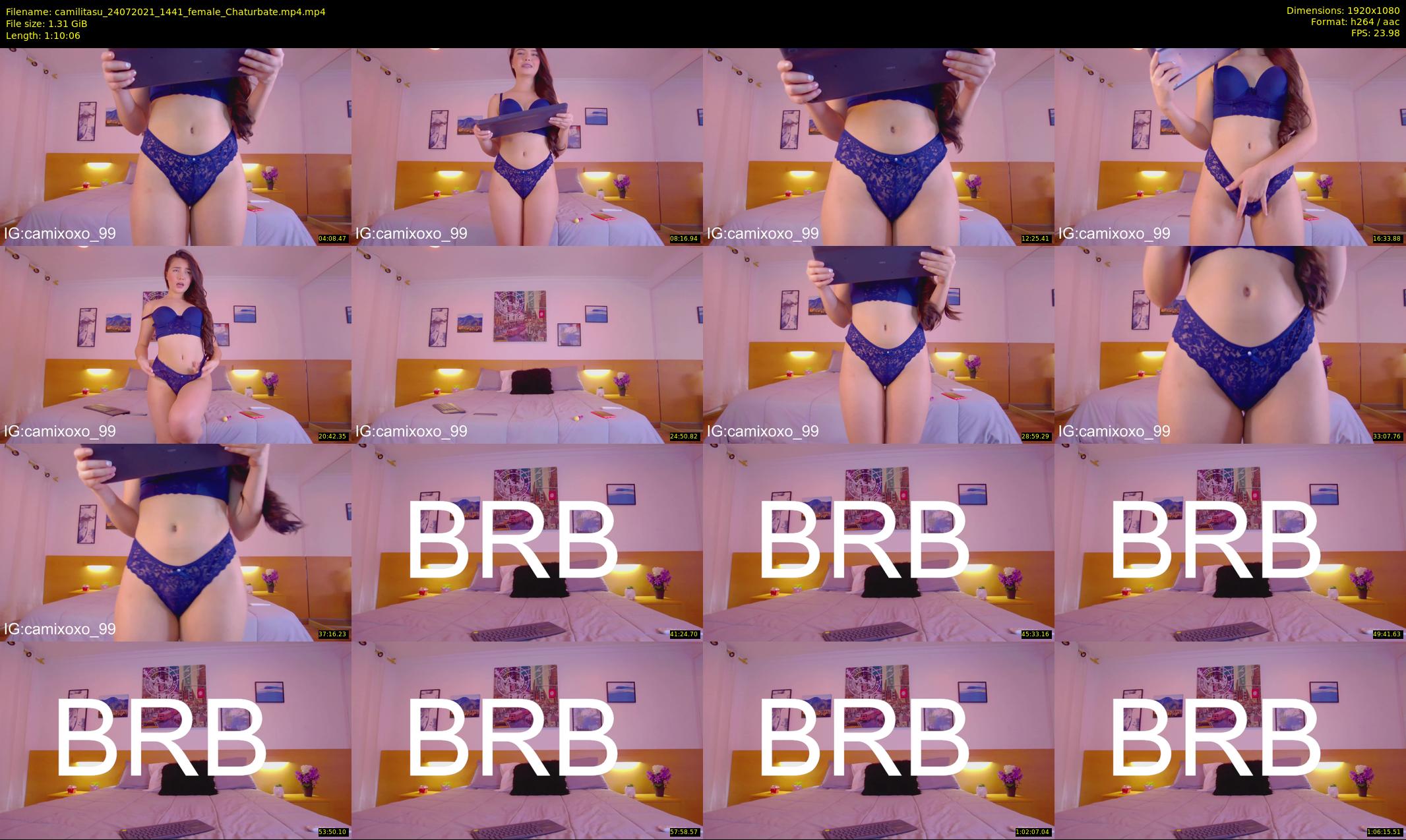 camilitasu — 71 minute Chaturbate female cam show recording, 1080p, Jul 24, 2021