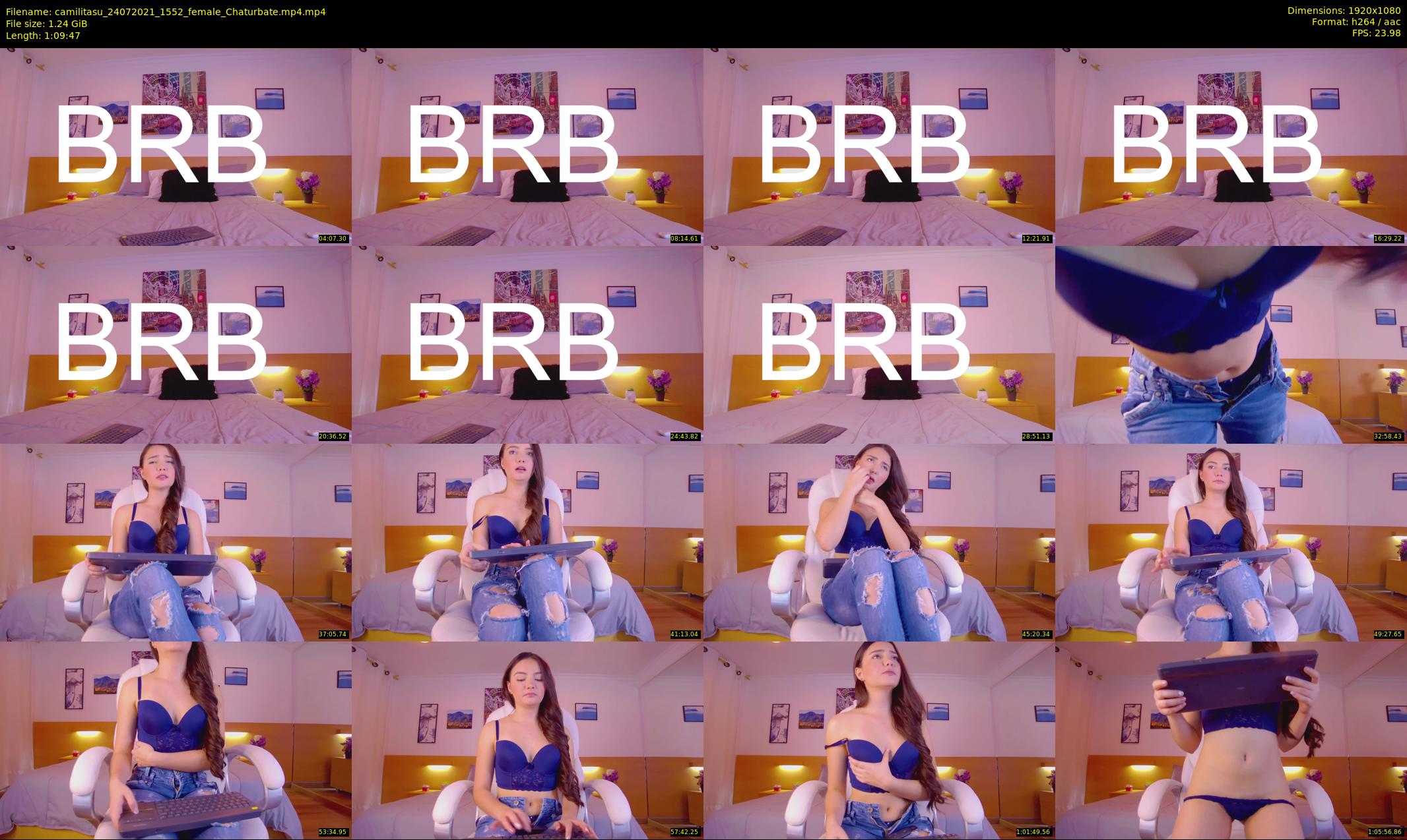 camilitasu — 70 minute Chaturbate female cam show recording, 1080p, Jul 24, 2021