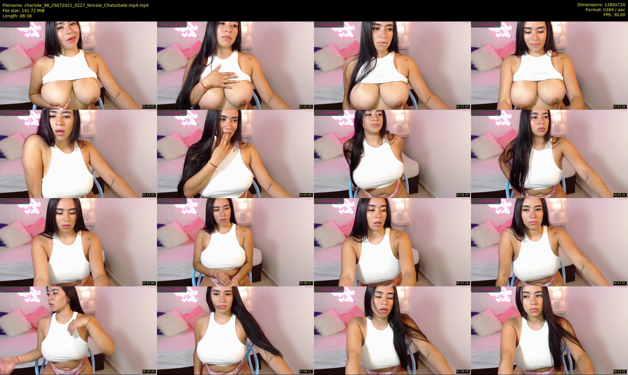 charlote_98 — 9 minute Chaturbate female cam show recording, 720p, Jul 25, 2021