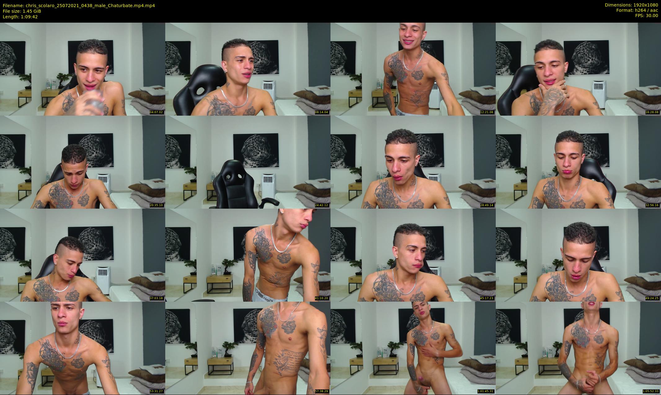 chris_scolaro — 70 minute Chaturbate male cam show recording, 1080p, Jul 25, 2021