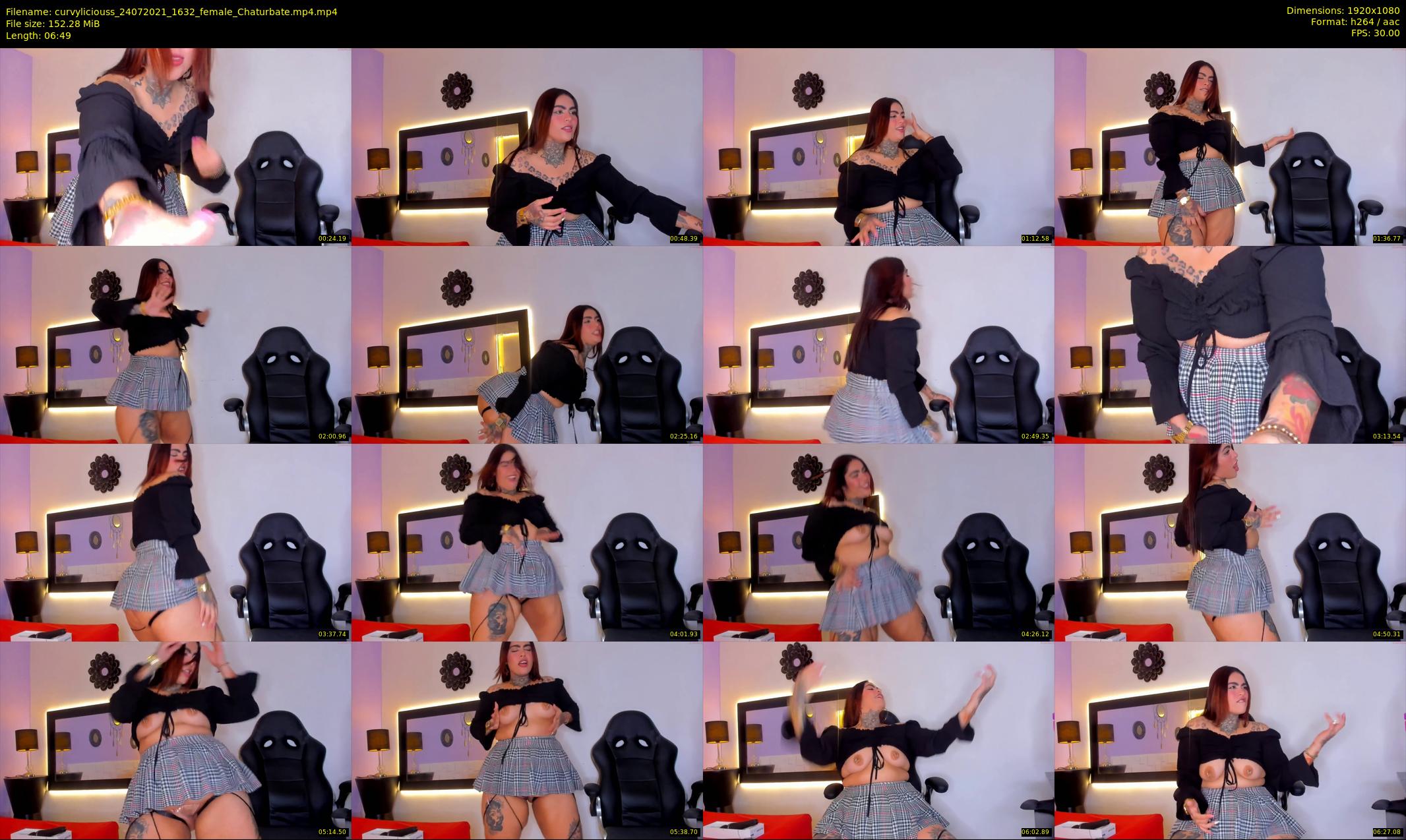 curvyliciouss — 7 minute Chaturbate female cam show recording, 1080p, Jul 24, 2021