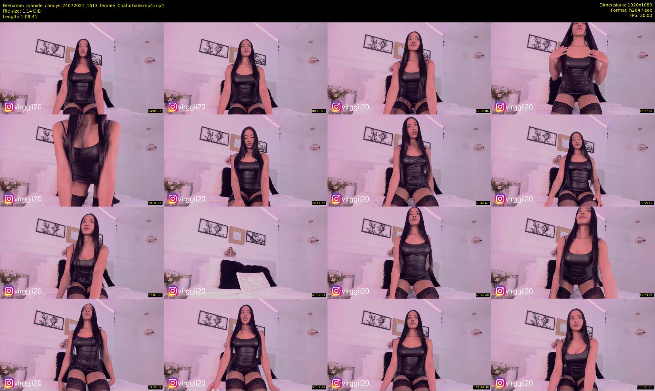 cyanide_candys — 70 minute Chaturbate female cam show recording, 1080p, Jul 24, 2021