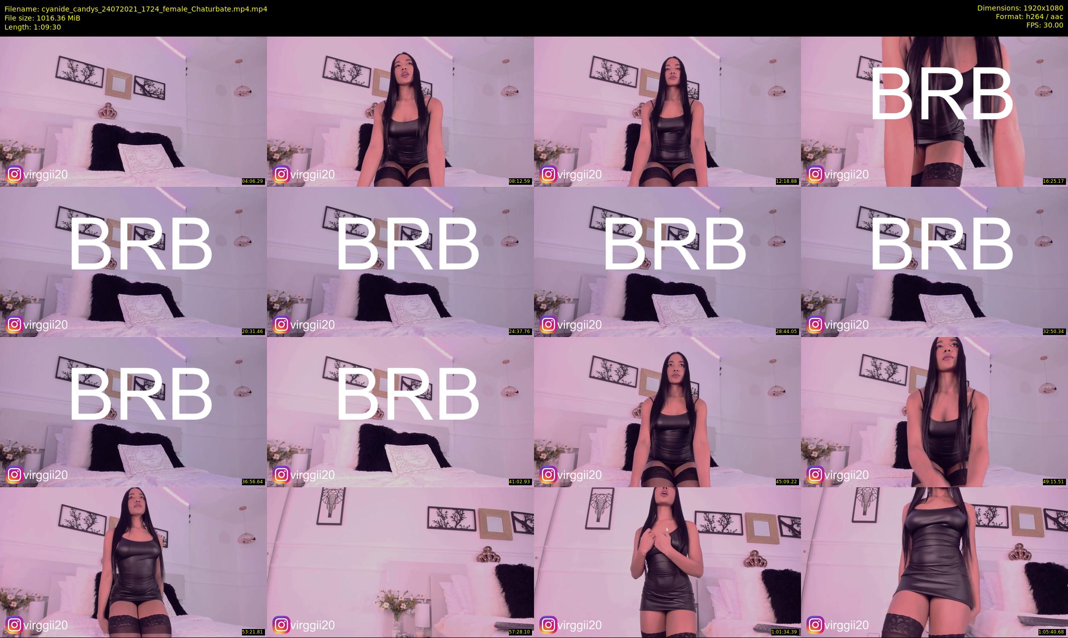 cyanide_candys — 70 minute Chaturbate female cam show recording, 1080p, Jul 24, 2021