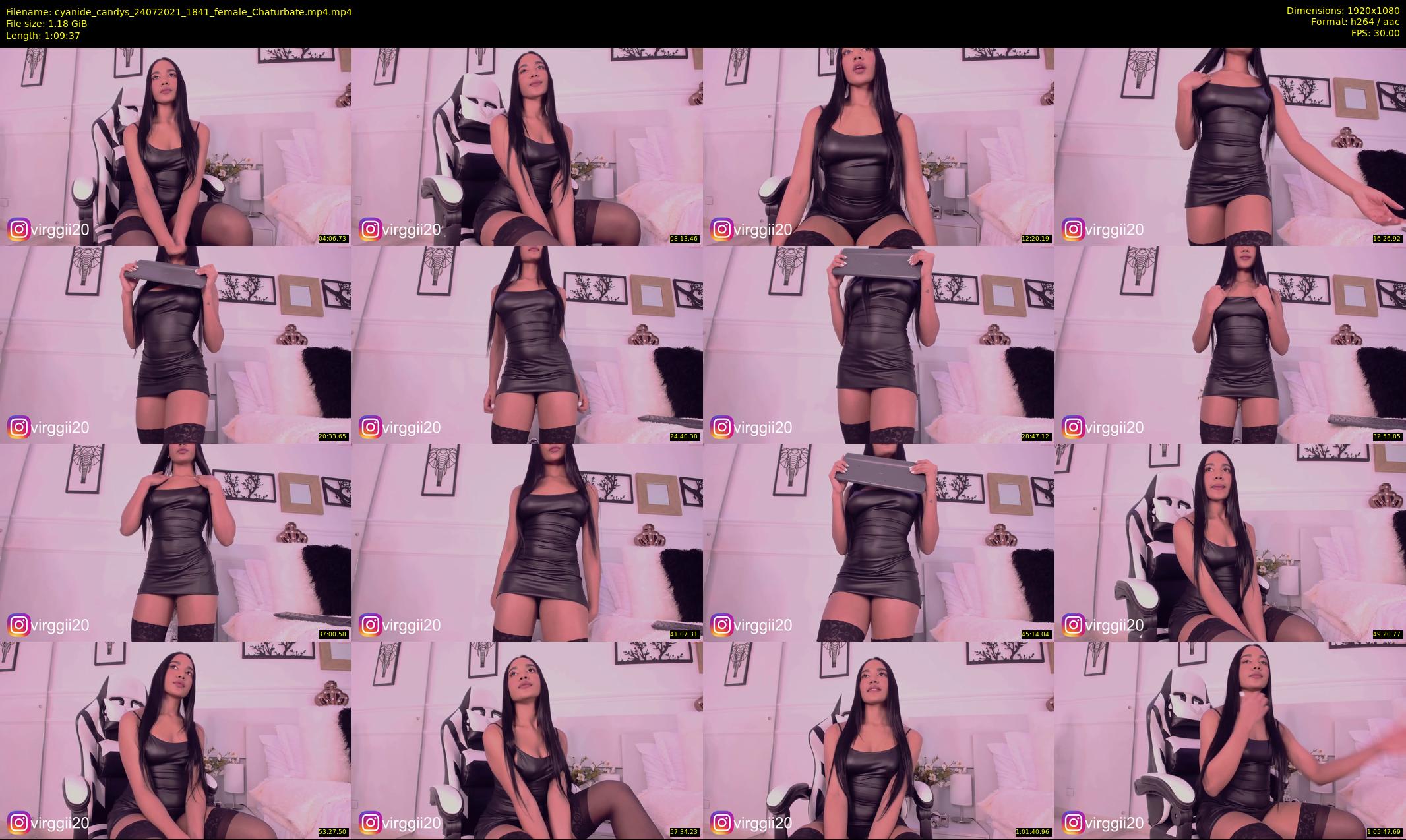 cyanide_candys — 70 minute Chaturbate female cam show recording, 1080p, Jul 24, 2021