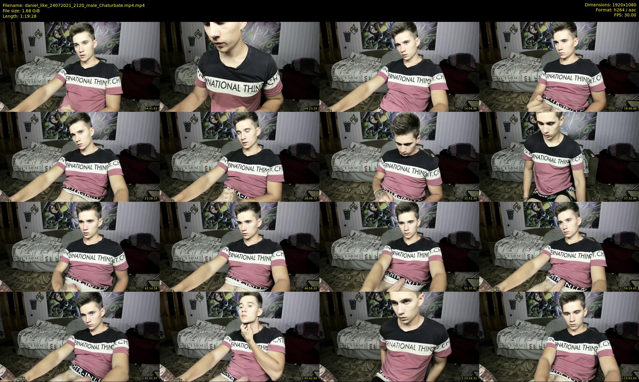 daniel_like — 80 minute Chaturbate male cam show recording, 1080p, Jul 24, 2021