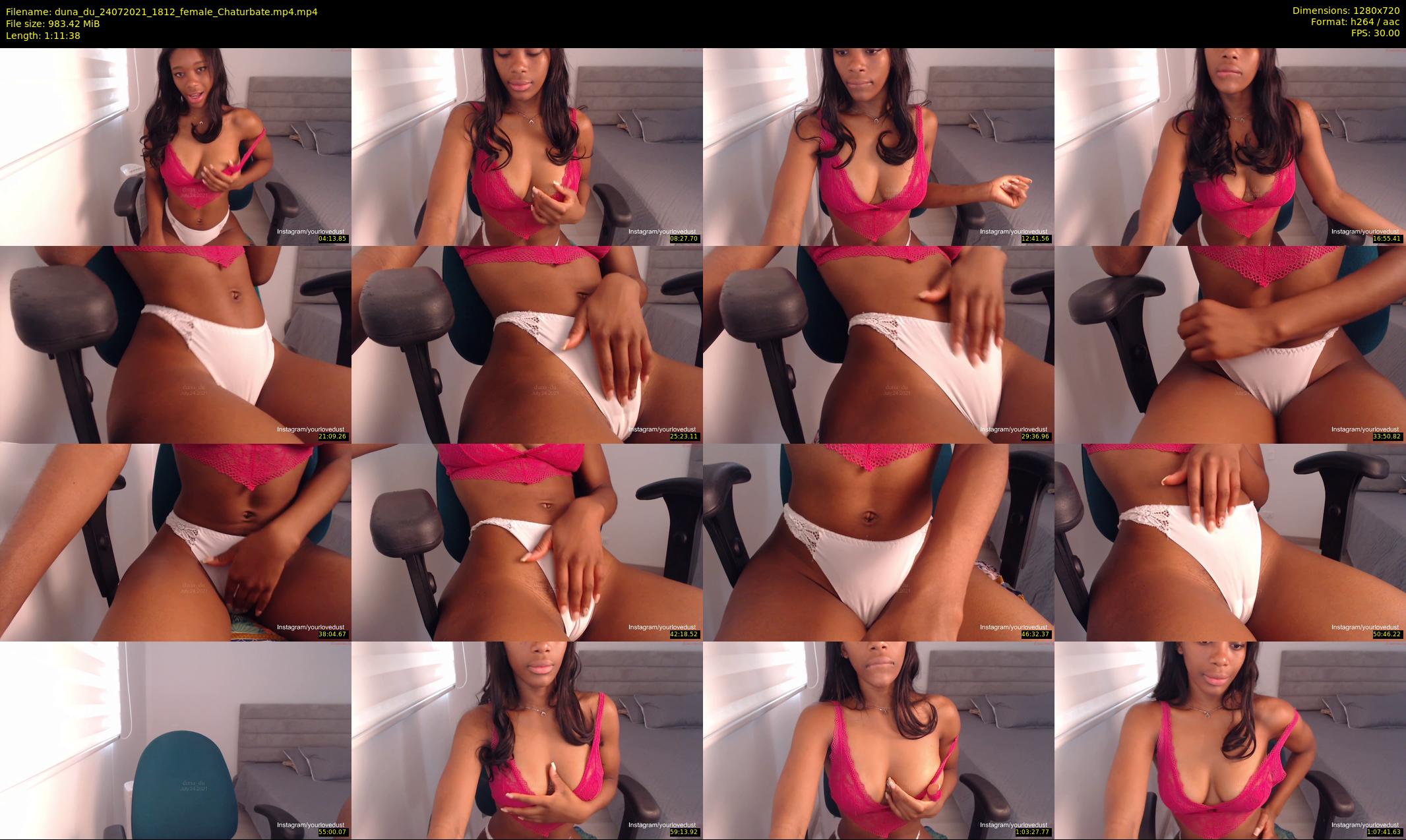 duna_du — 72 minute Chaturbate female cam show recording, 720p, Jul 24, 2021