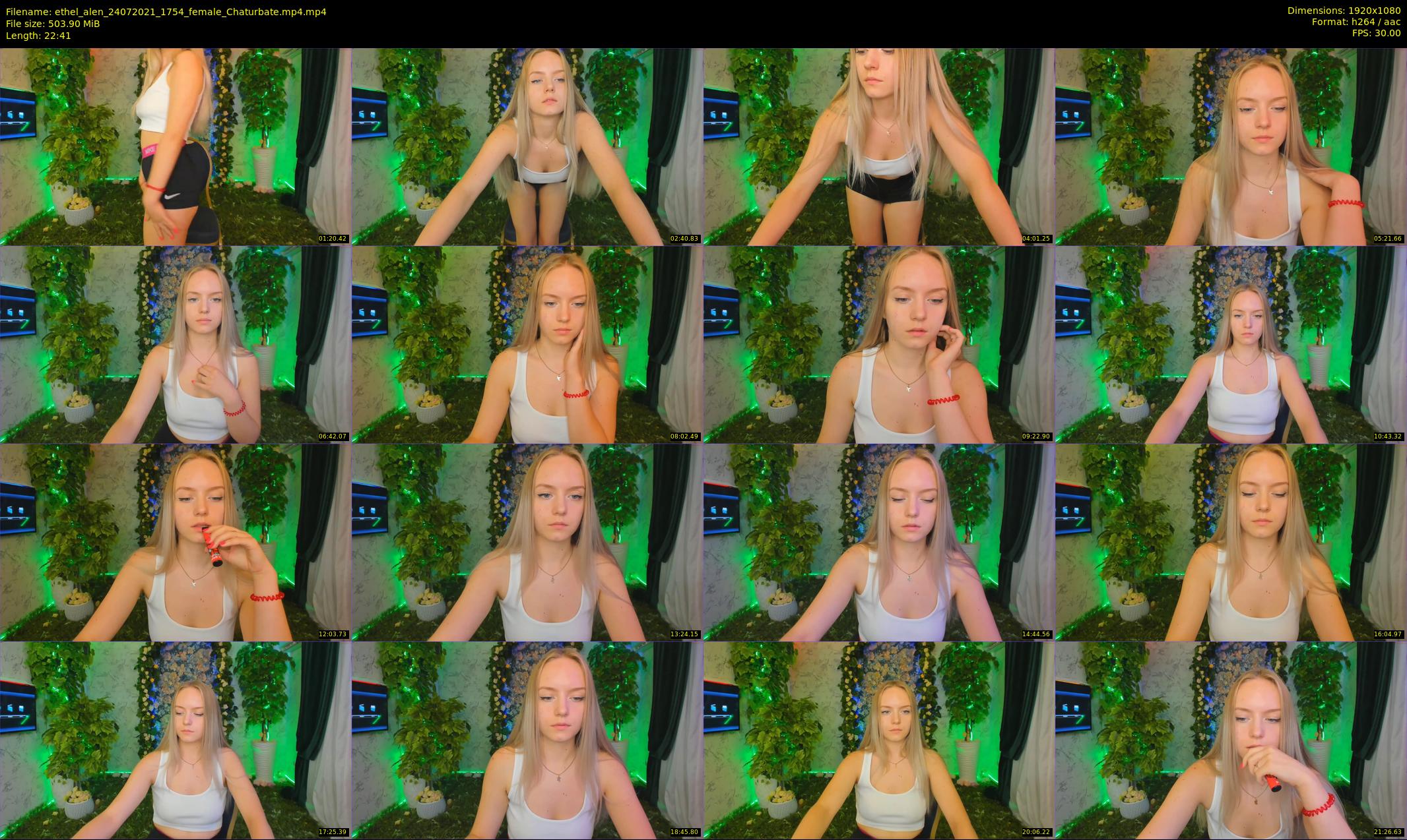 ethel_alen — 23 minute Chaturbate female cam show recording, 1080p, Jul 24, 2021