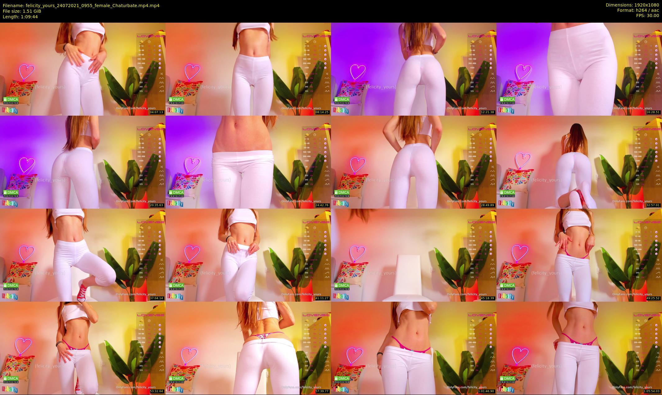 felicity_yours — 70 minute Chaturbate female cam show recording, 1080p, Jul 24, 2021