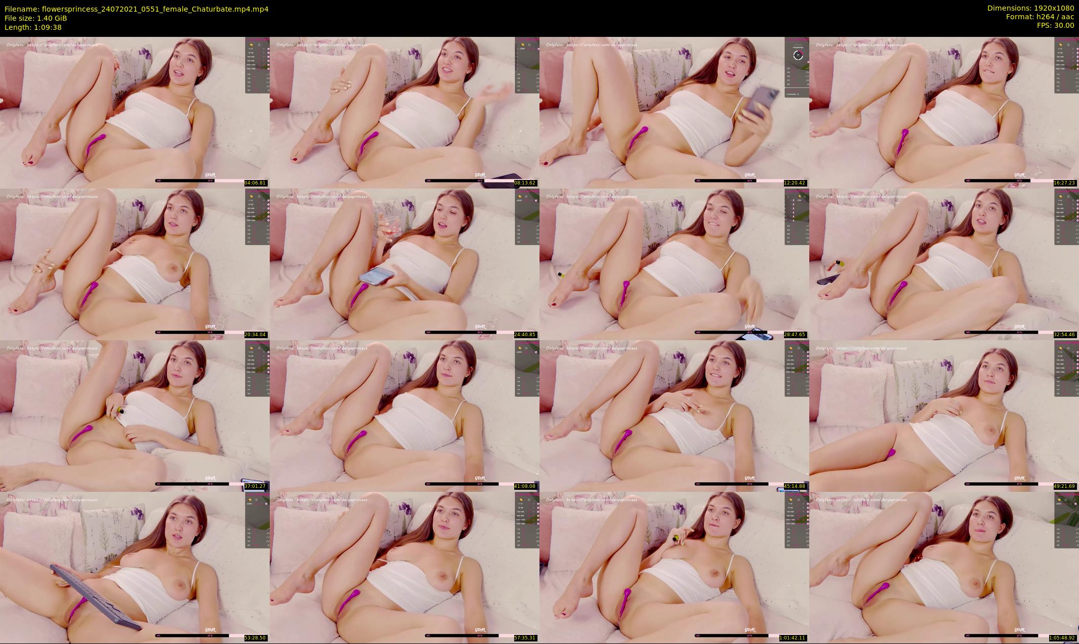 flowersprincess — 70 minute Chaturbate female cam show recording, 1080p, Jul 24, 2021