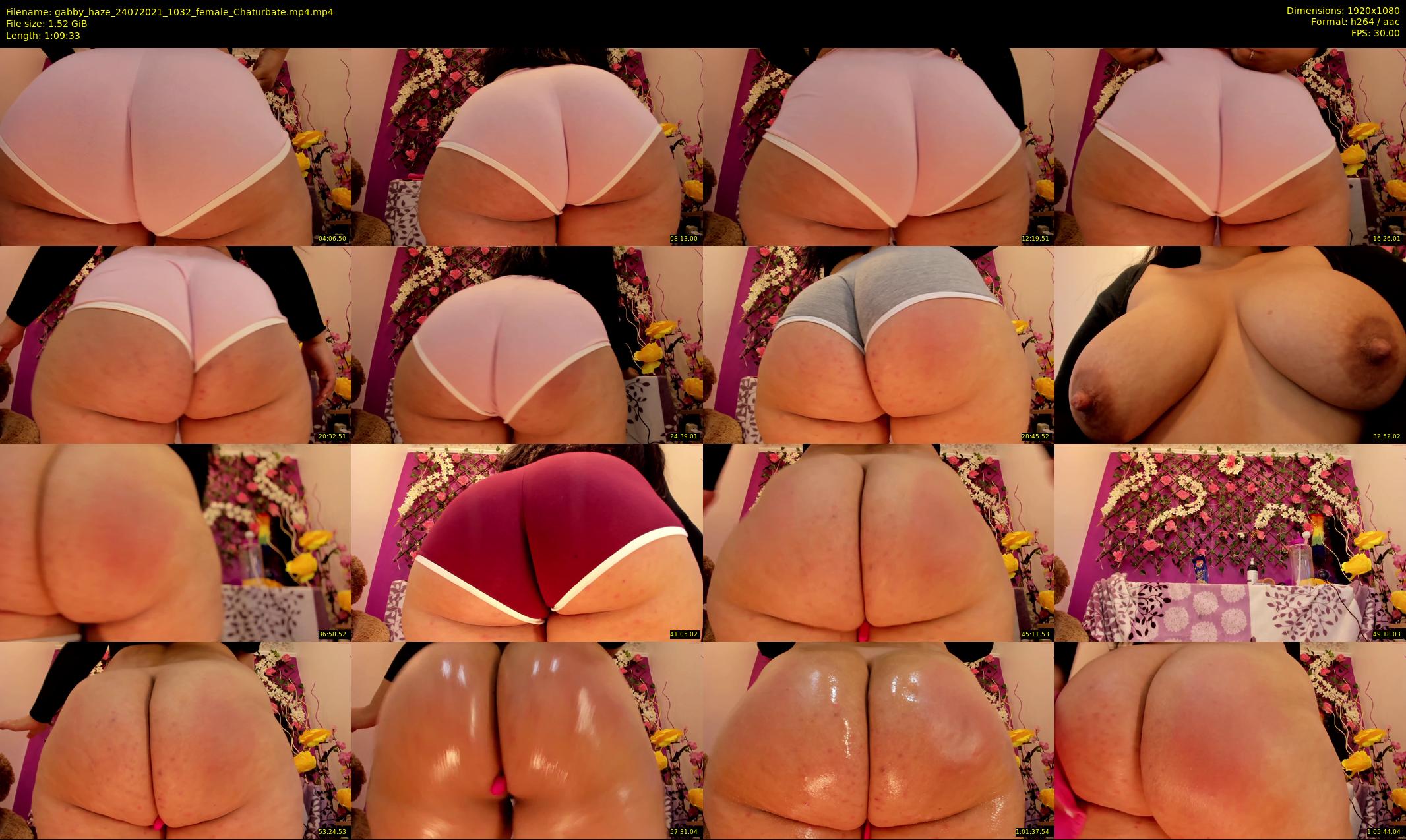 gabby_haze — 70 minute Chaturbate female cam show recording, 1080p, Jul 24, 2021