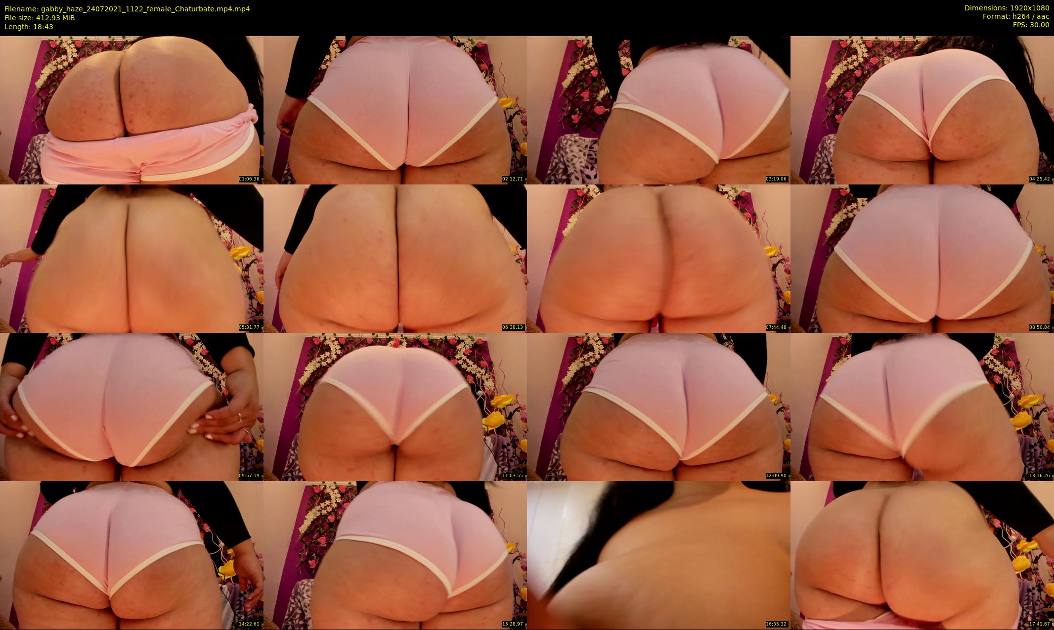 gabby_haze — 19 minute Chaturbate female cam show recording, 1080p, Jul 24, 2021