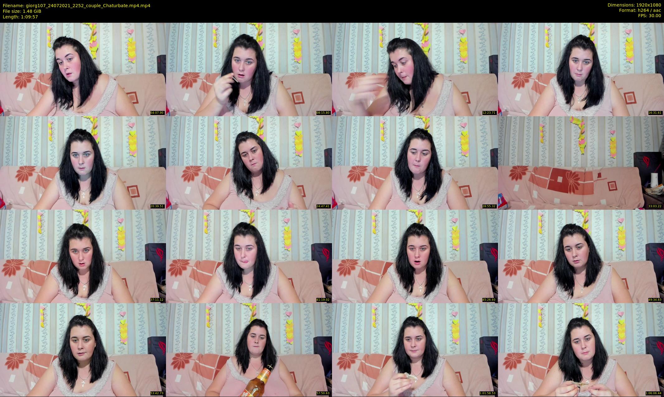 giorg107 — 70 minute Chaturbate couple cam show recording, 1080p, Jul 24, 2021