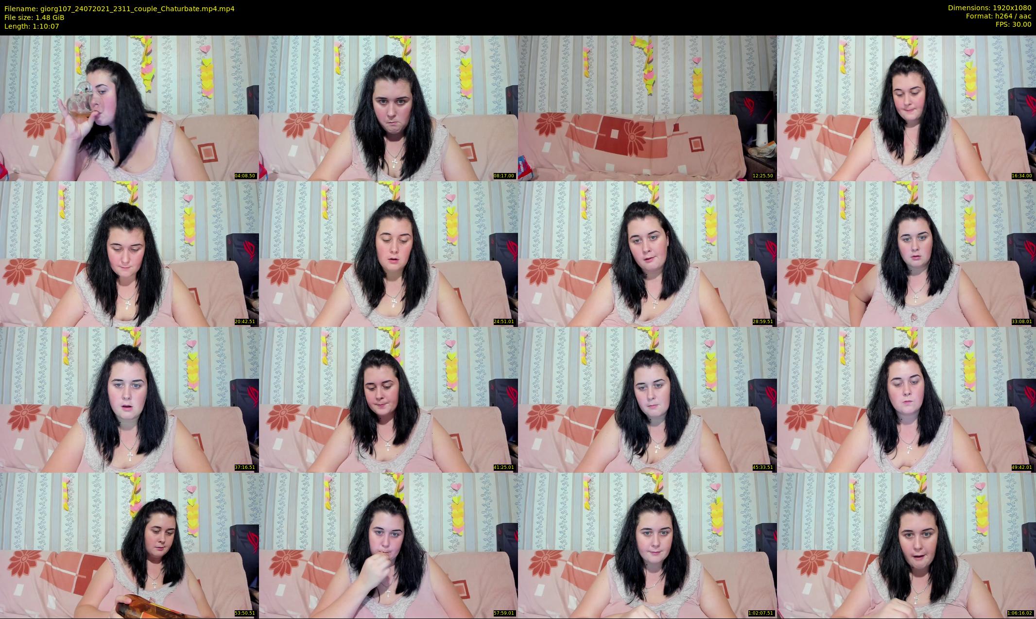 giorg107 — 71 minute Chaturbate couple cam show recording, 1080p, Jul 24, 2021