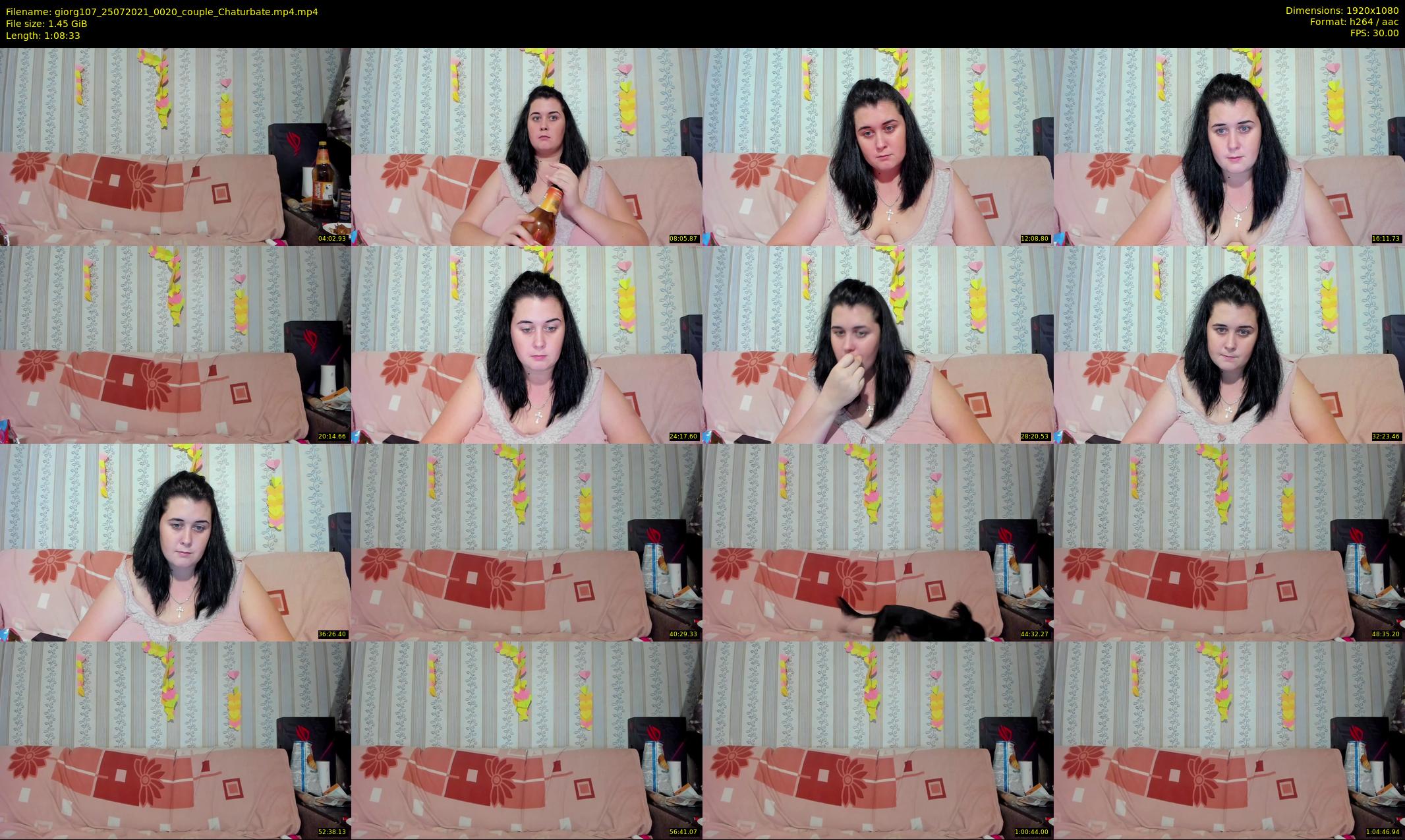 giorg107 — 69 minute Chaturbate couple cam show recording, 1080p, Jul 25, 2021