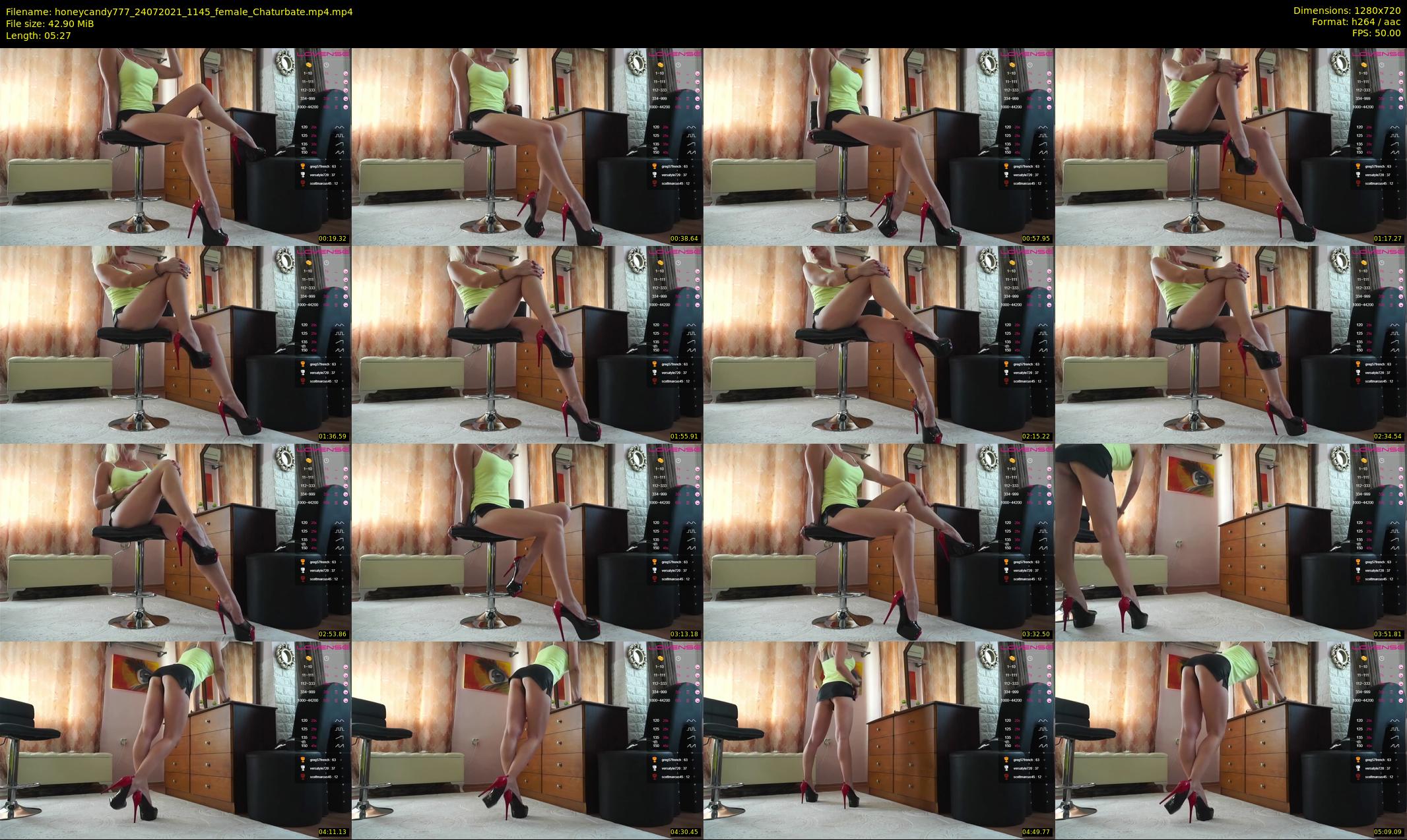 honeycandy777 — 6 minute Chaturbate couple cam show recording, 720p, Jul 24, 2021