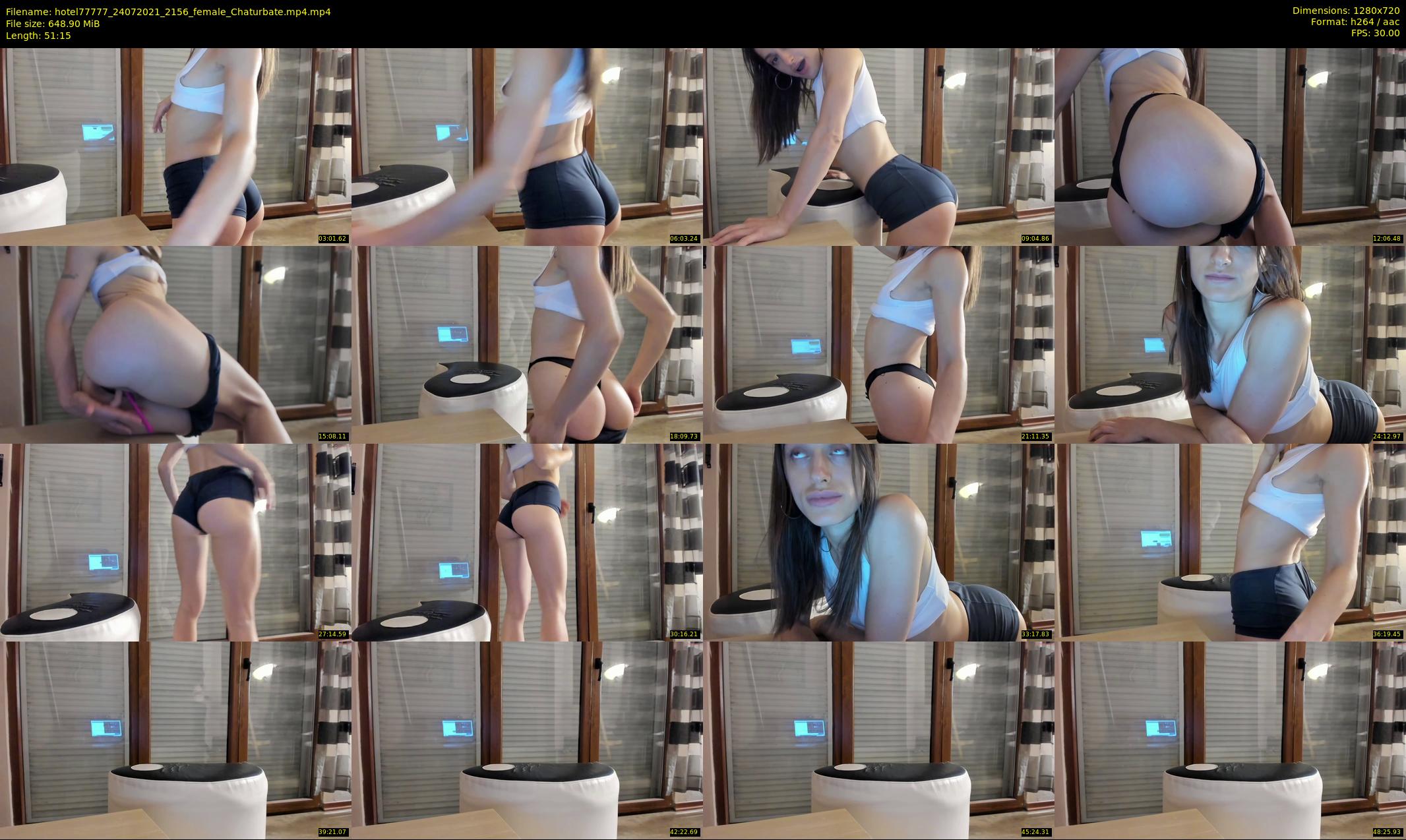 hotel77777 — 52 minute Chaturbate female cam show recording, 720p, Jul 24, 2021