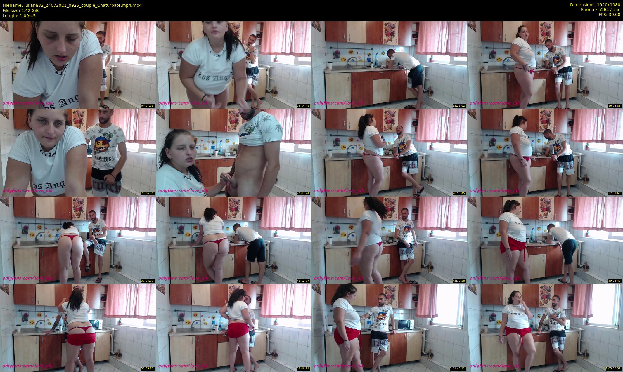 iuliana32 — 70 minute Chaturbate couple cam show recording, 1080p, Jul 24, 2021