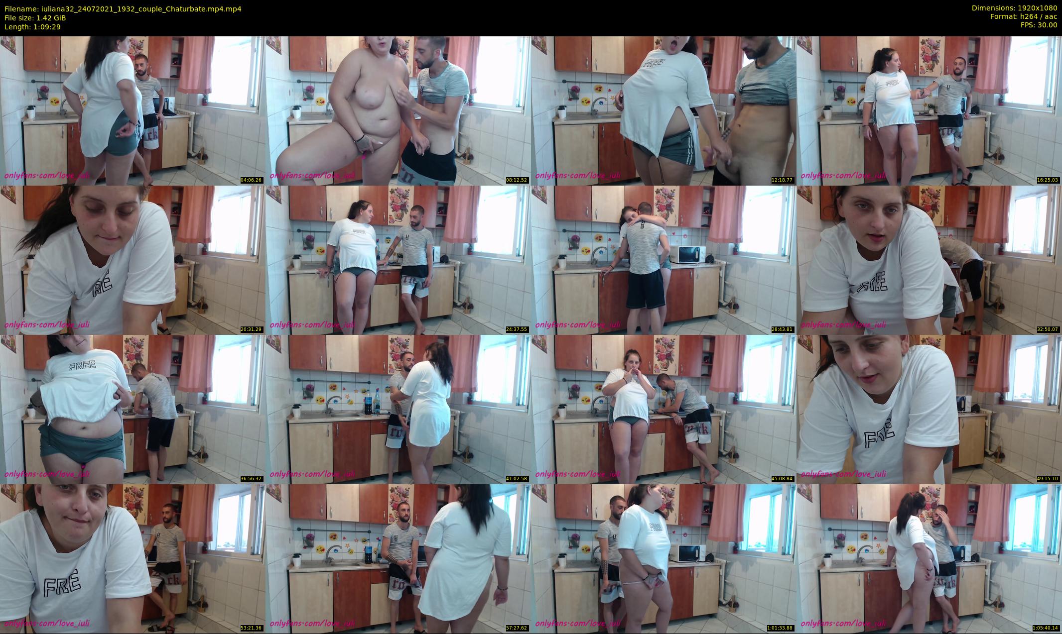 iuliana32 — 70 minute Chaturbate couple cam show recording, 1080p, Jul 24, 2021