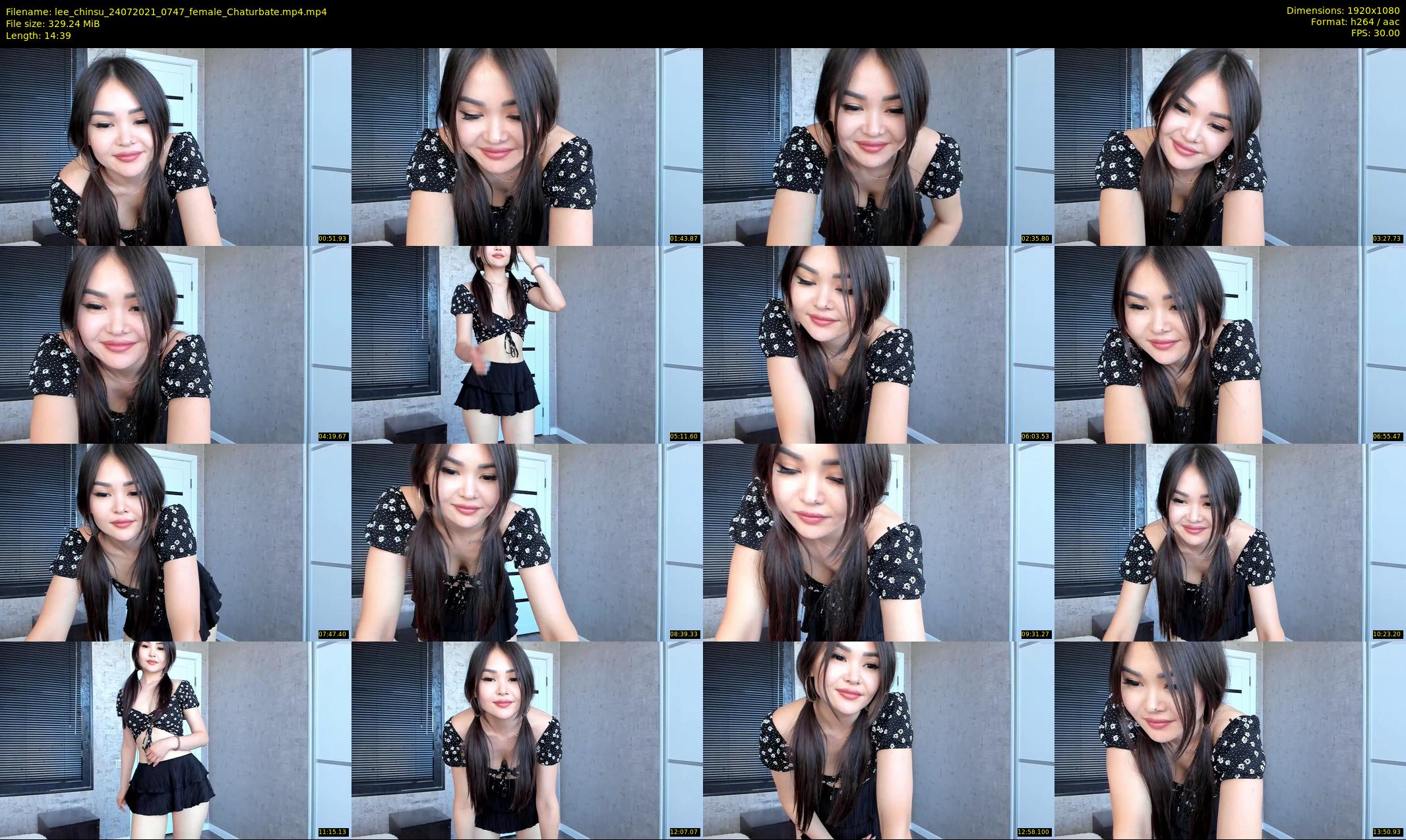 lee_chinsu — 15 minute Chaturbate female cam show recording, 1080p, Jul 24, 2021