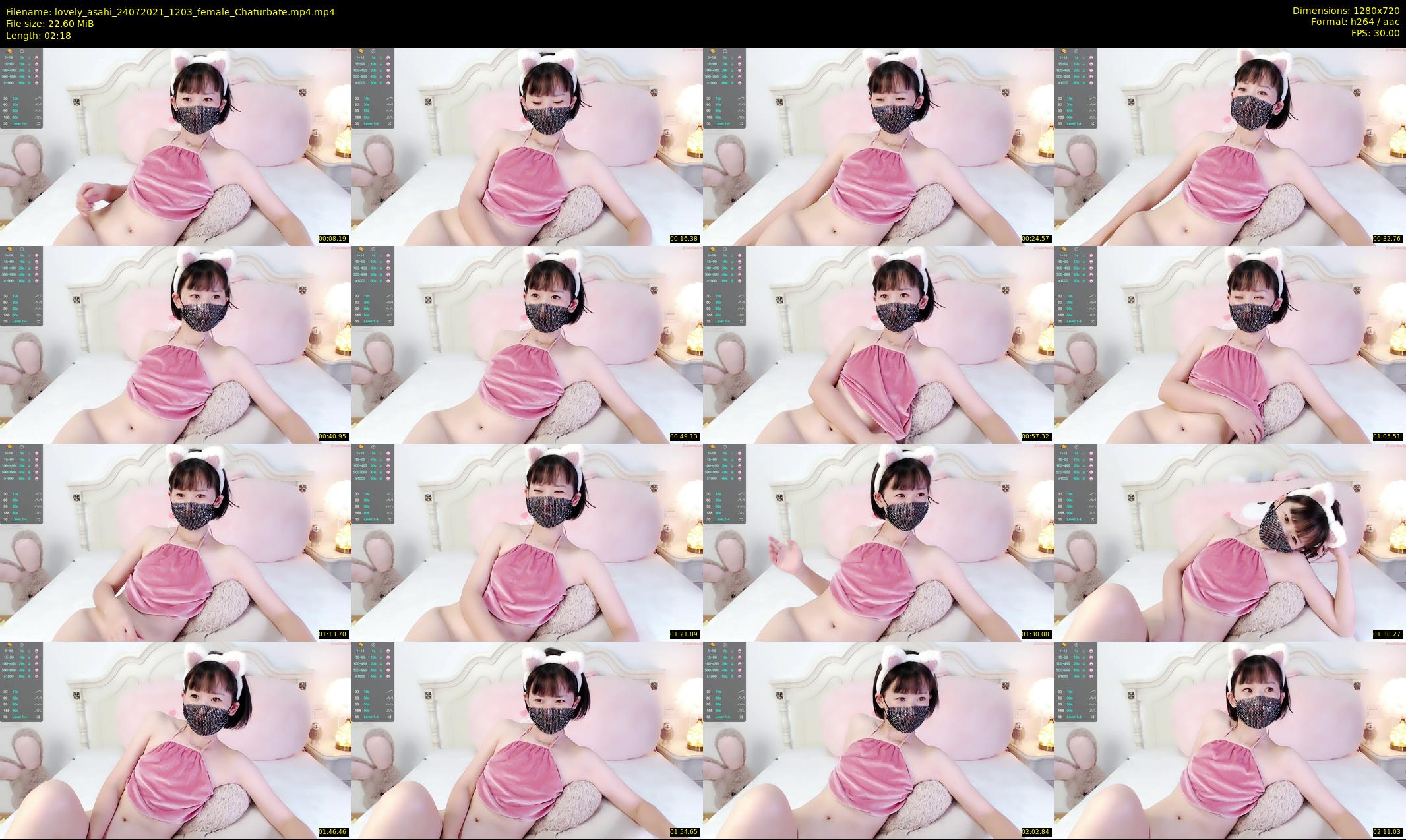 lovely_asahi — 3 minute Chaturbate female cam show recording, 720p, Jul 24, 2021