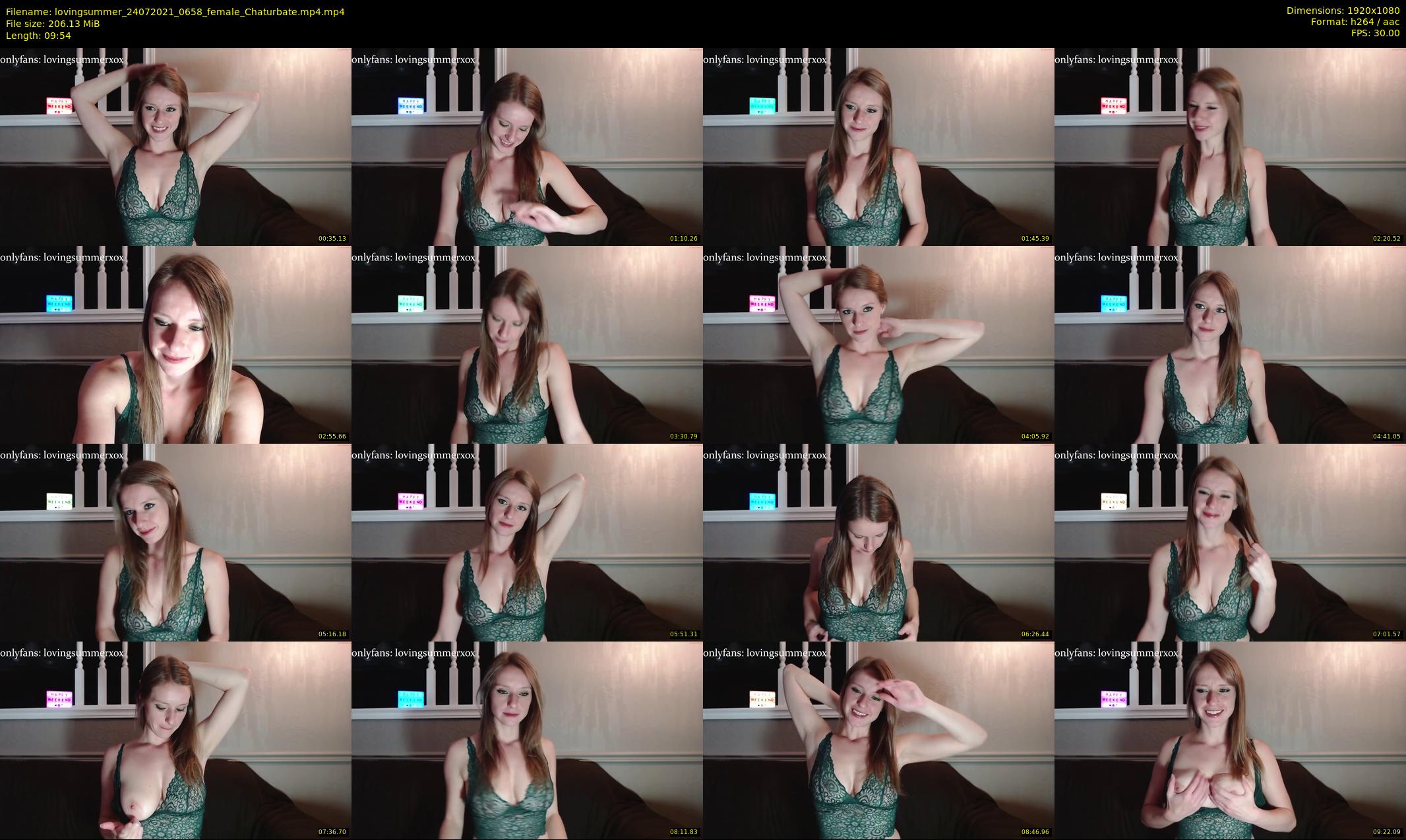 lovingsummer — 10 minute Chaturbate female cam show recording, 1080p, Jul 24, 2021