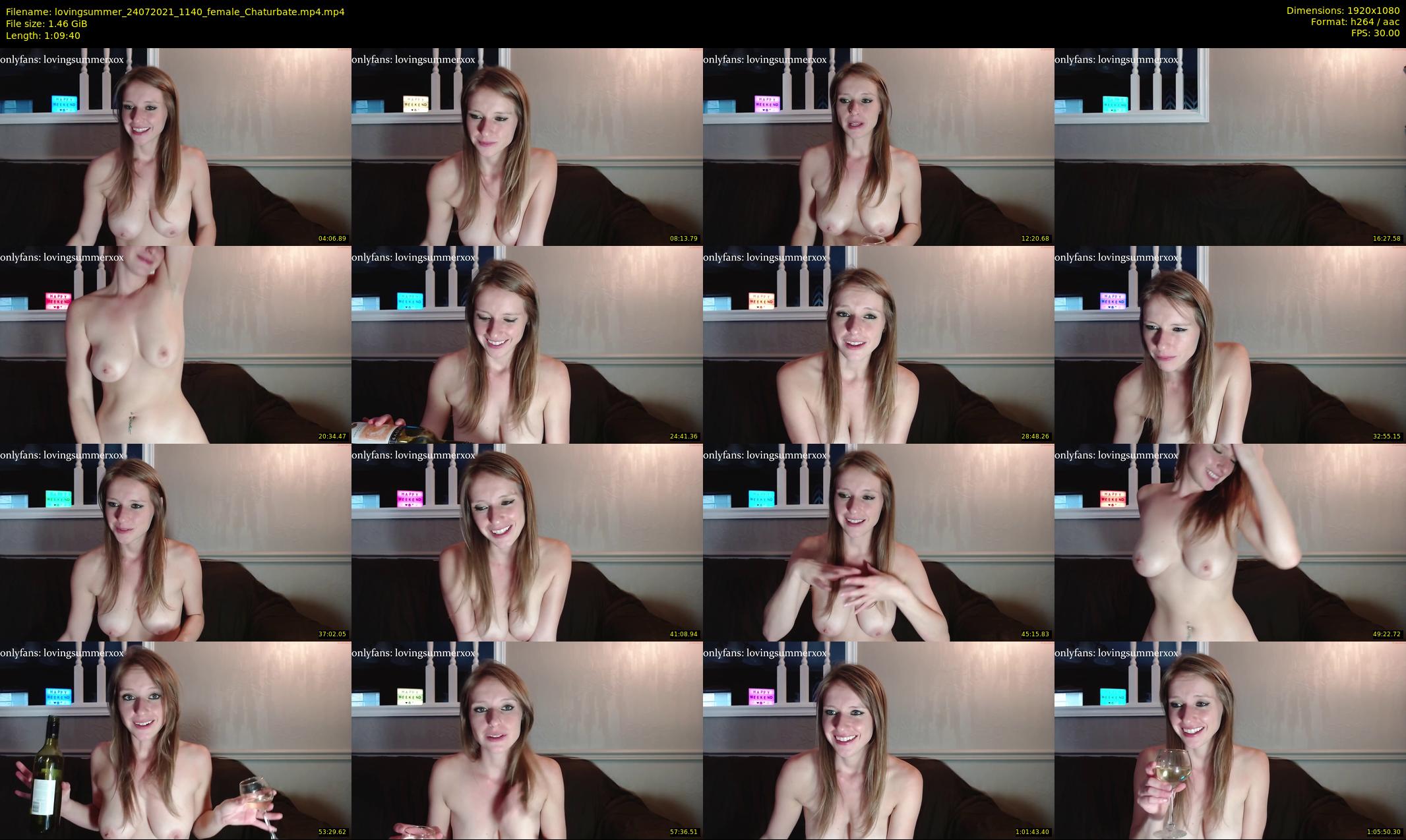 lovingsummer — 70 minute Chaturbate female cam show recording, 1080p, Jul 24, 2021