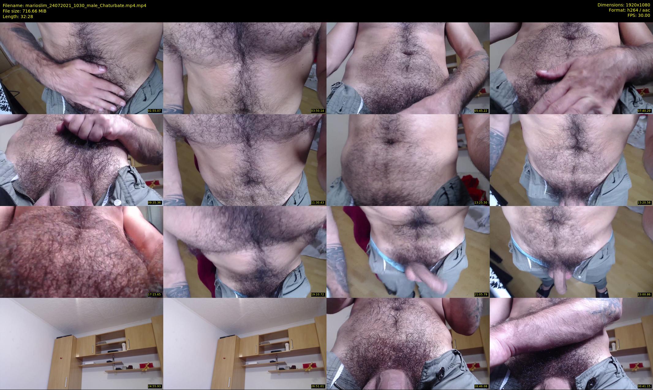 marioslim — 33 minute Chaturbate male cam show recording, 1080p, Jul 24, 2021
