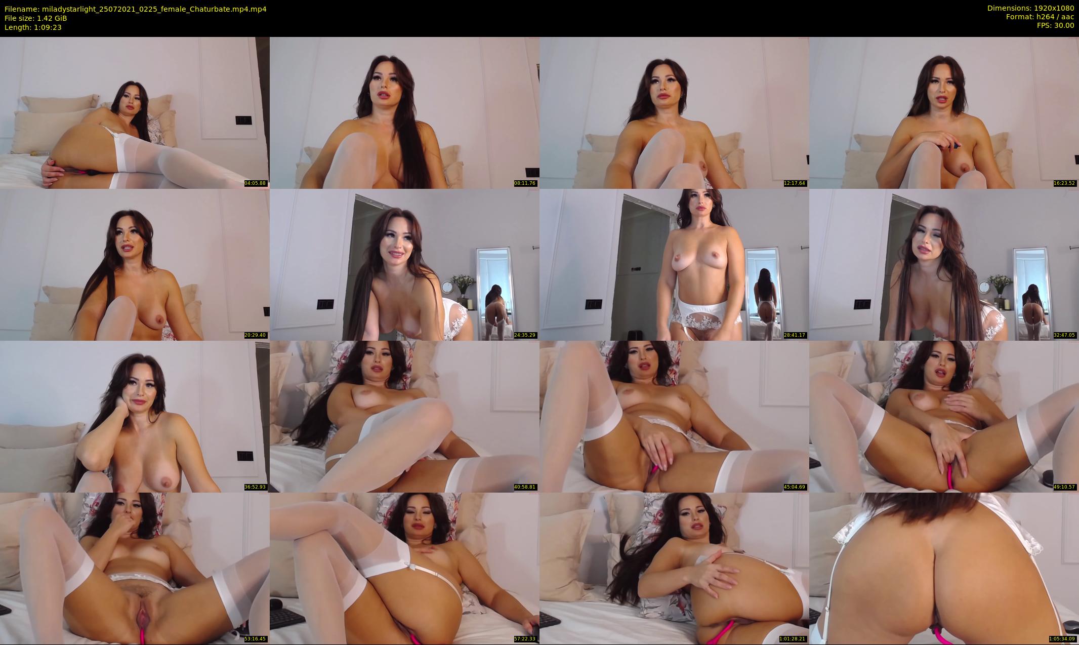 miladystarlight — 70 minute Chaturbate female cam show recording, 1080p, Jul 25, 2021