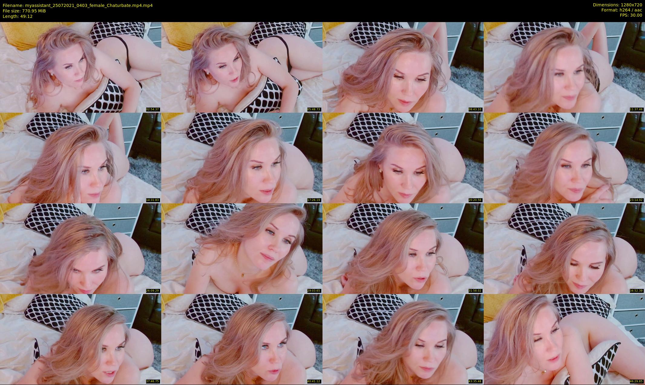 myassistant — 50 minute Chaturbate female cam show recording, 720p, Jul 25, 2021