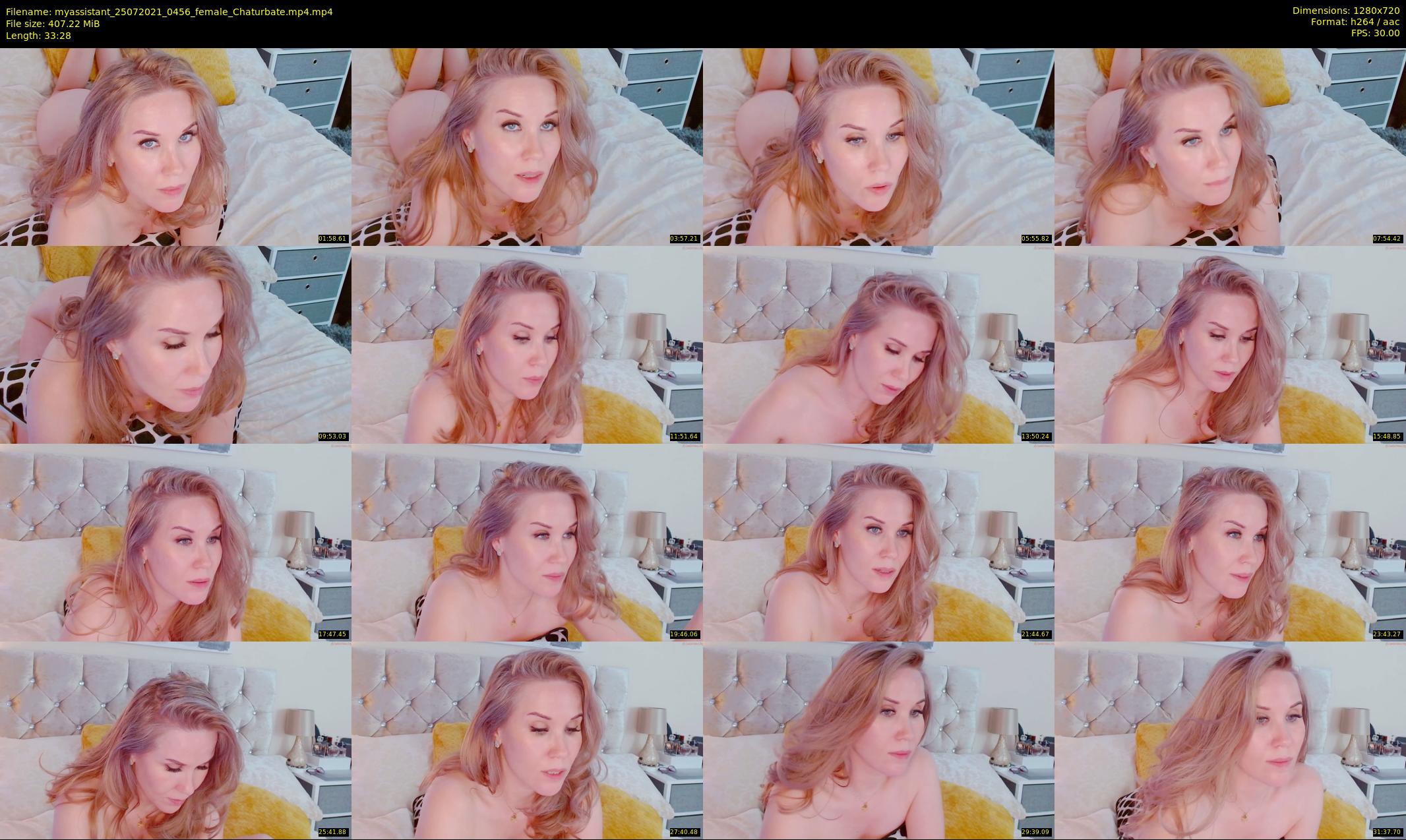 myassistant — 34 minute Chaturbate female cam show recording, 720p, Jul 25, 2021