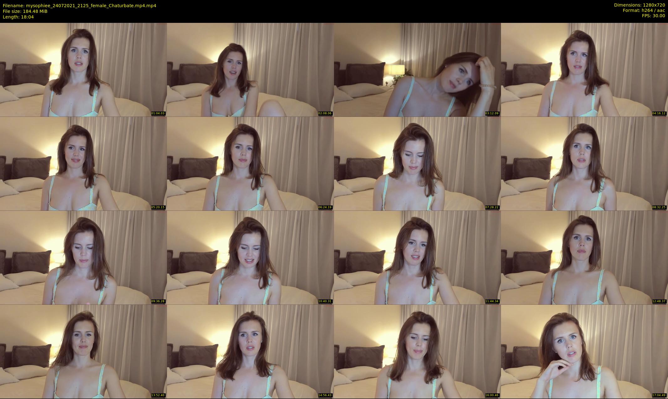mysophiee — 19 minute Chaturbate female cam show recording, 720p, Jul 24, 2021