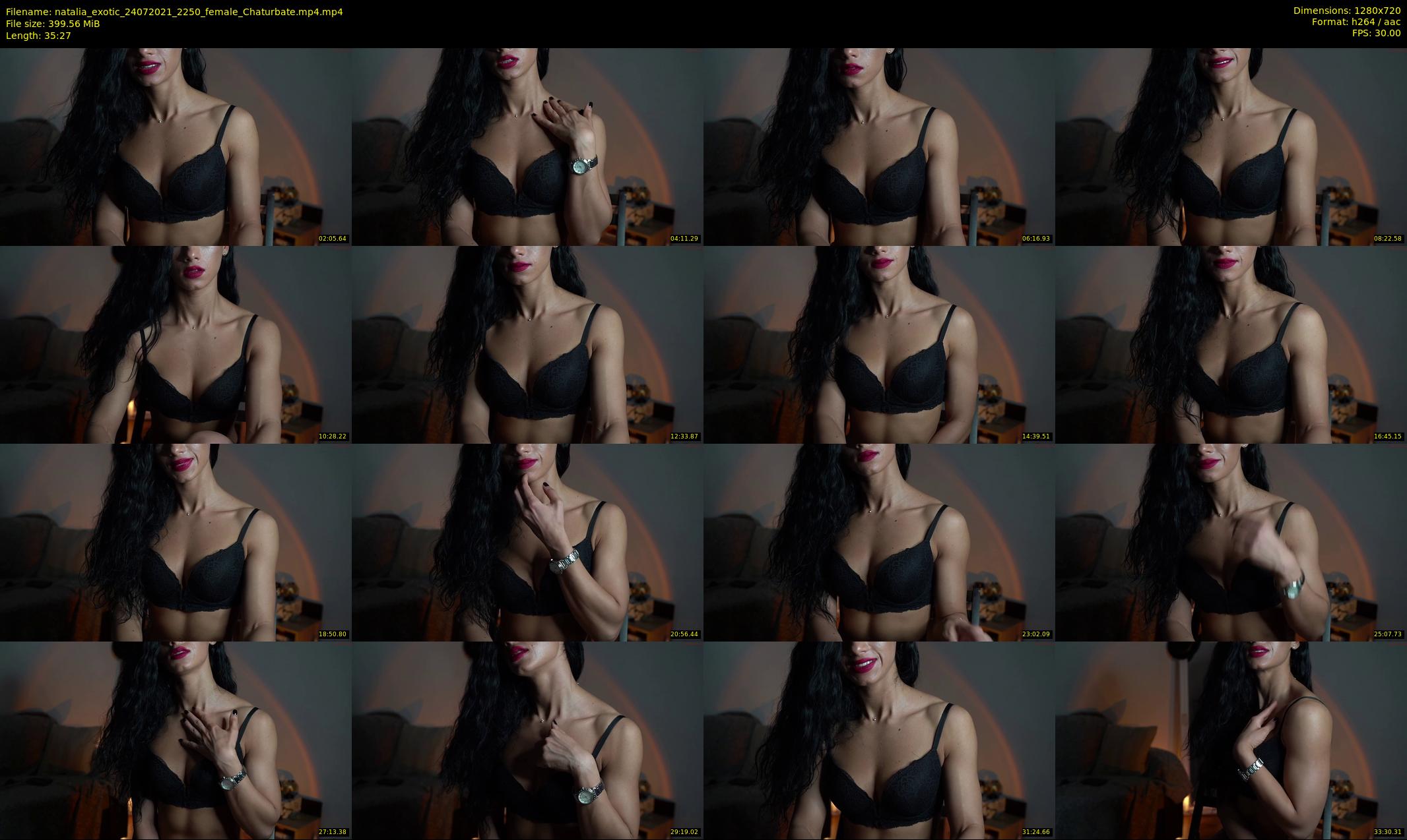 natalia_exotic — 36 minute Chaturbate female cam show recording, 720p, Jul 24, 2021