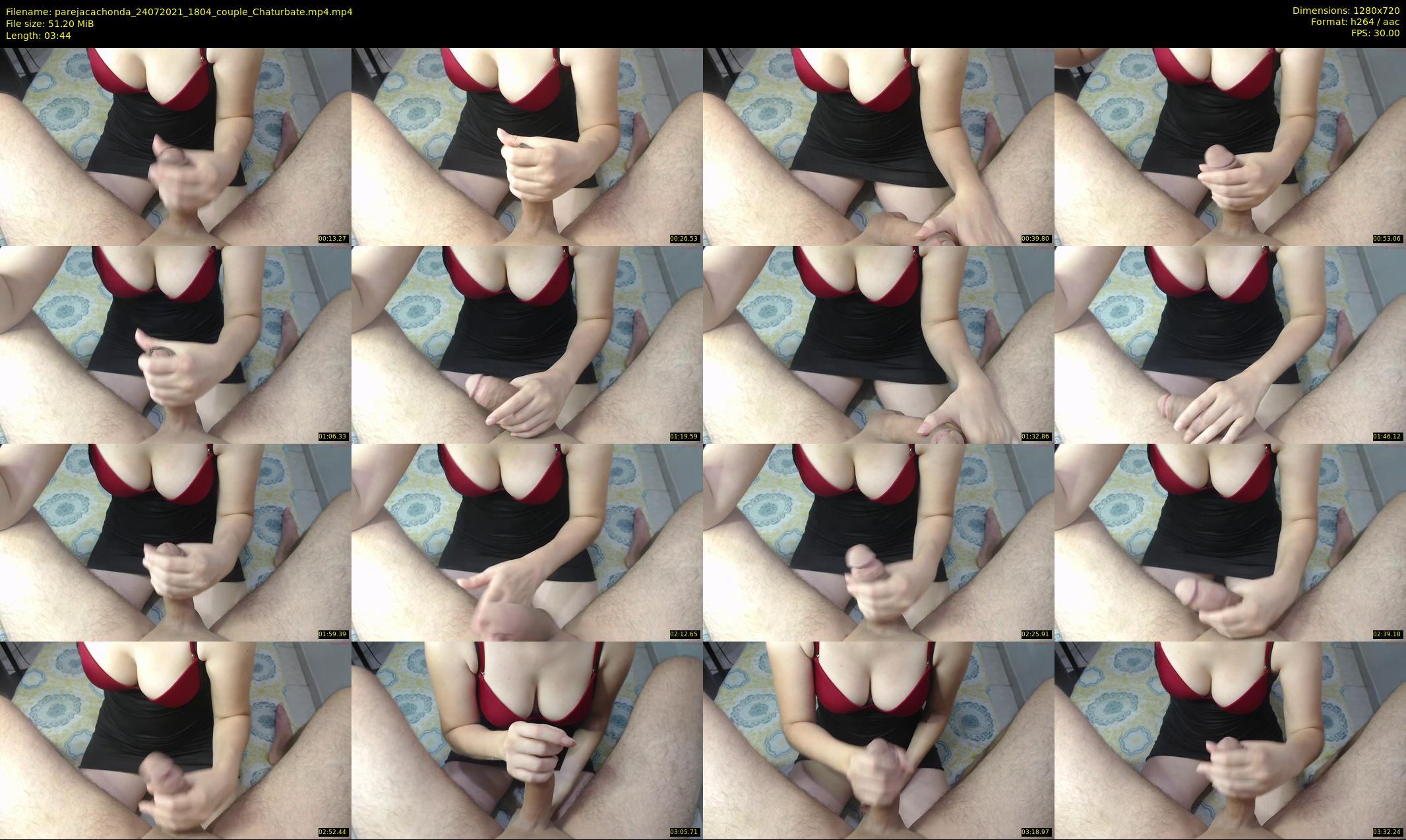 parejacachonda — 4 minute Chaturbate couple cam show recording, 720p, Jul 24, 2021