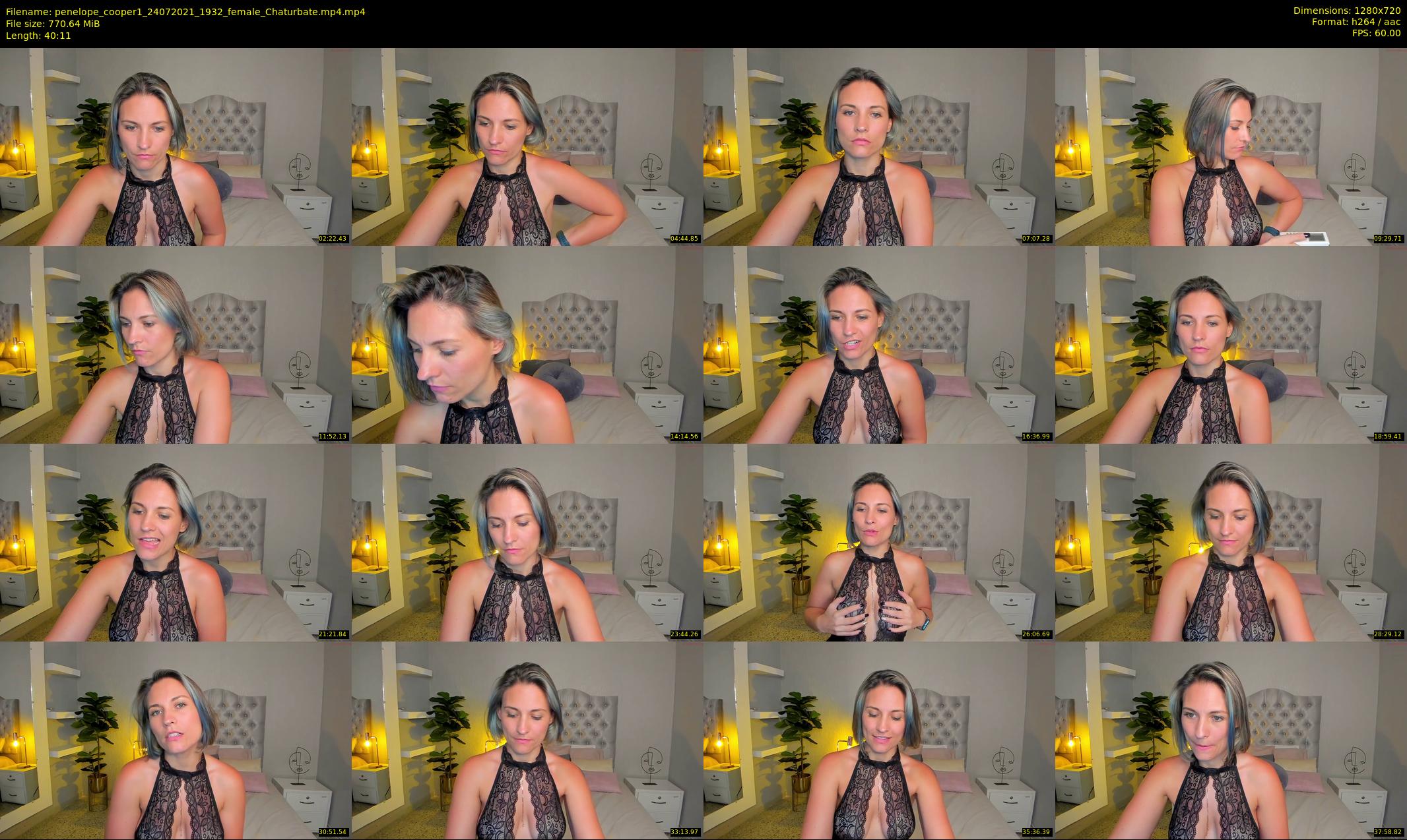 penelope_cooper1 — 41 minute Chaturbate female cam show recording, 720p, Jul 24, 2021
