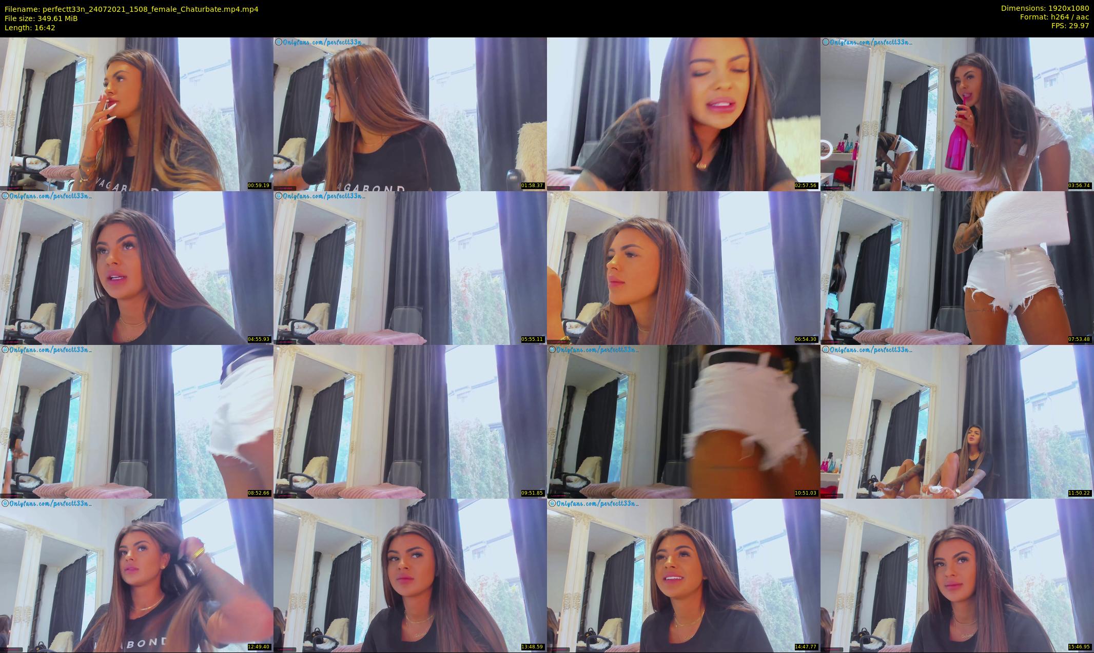perfectt33n — 17 minute Chaturbate female cam show recording, 1080p, Jul 24, 2021