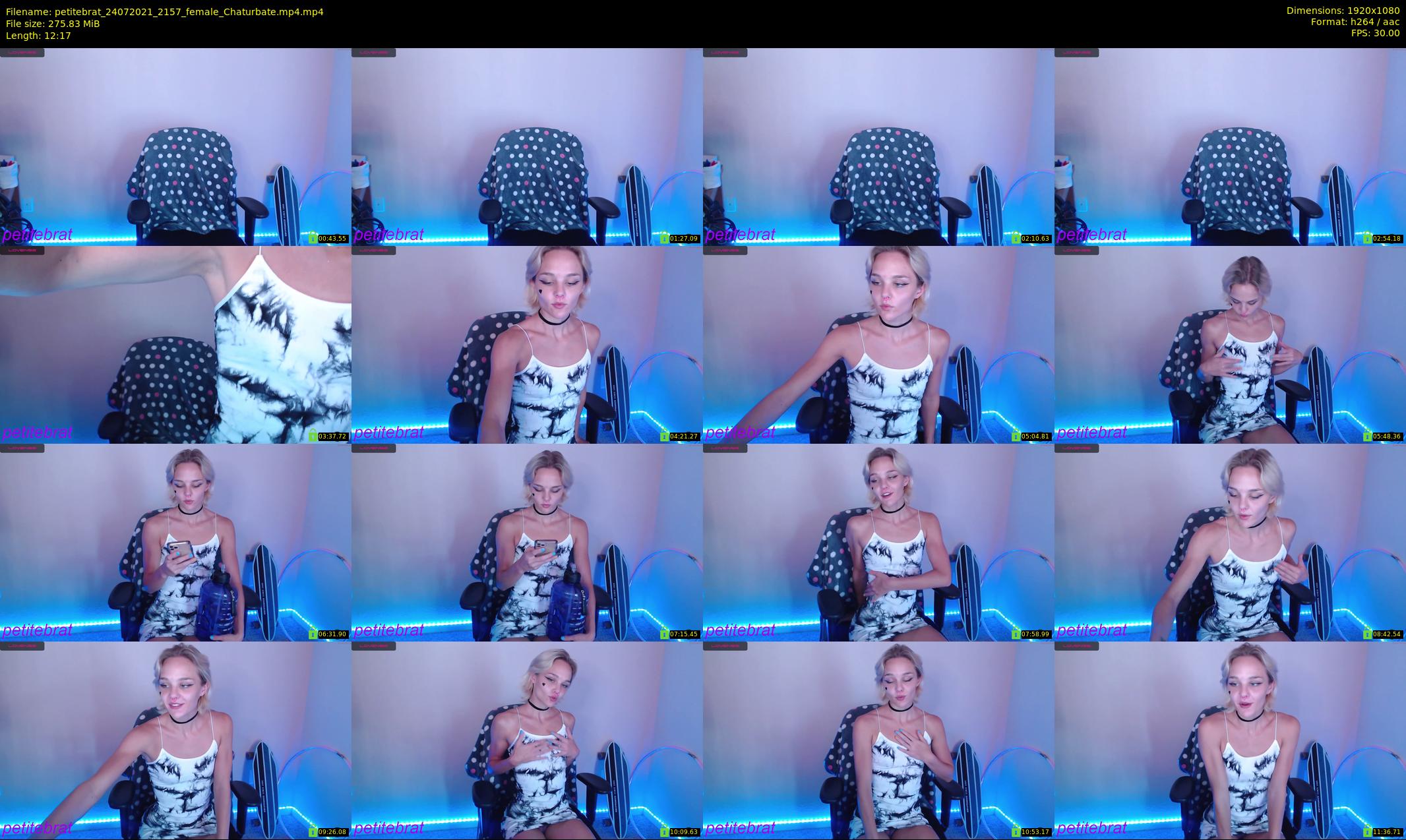 petitebrat — 13 minute Chaturbate female cam show recording, 1080p, Jul 24, 2021