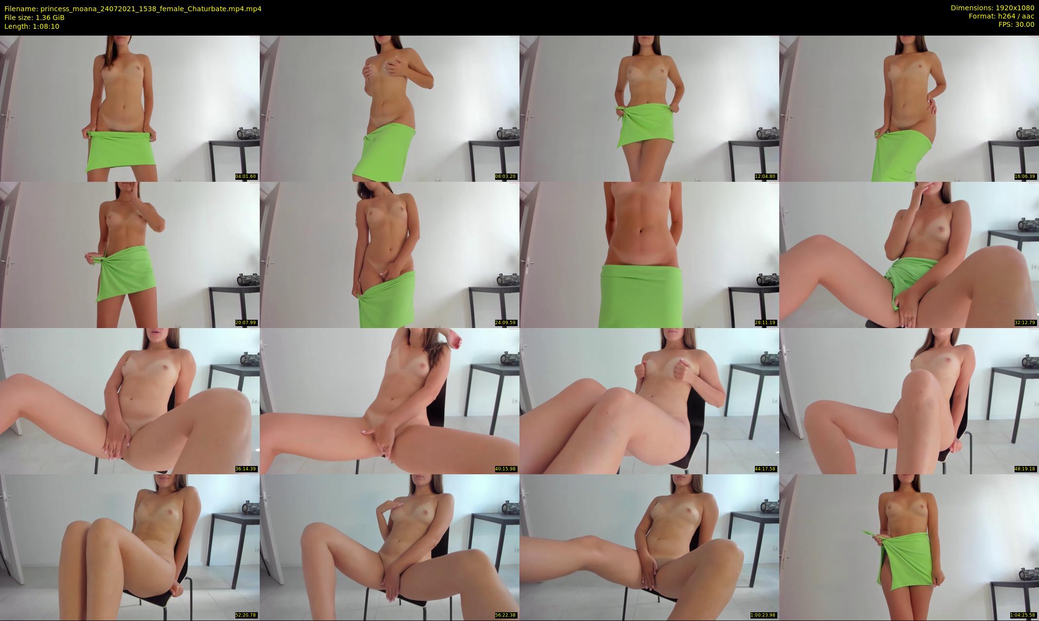princess_moana — 69 minute Chaturbate female cam show recording, 1080p, Jul 24, 2021