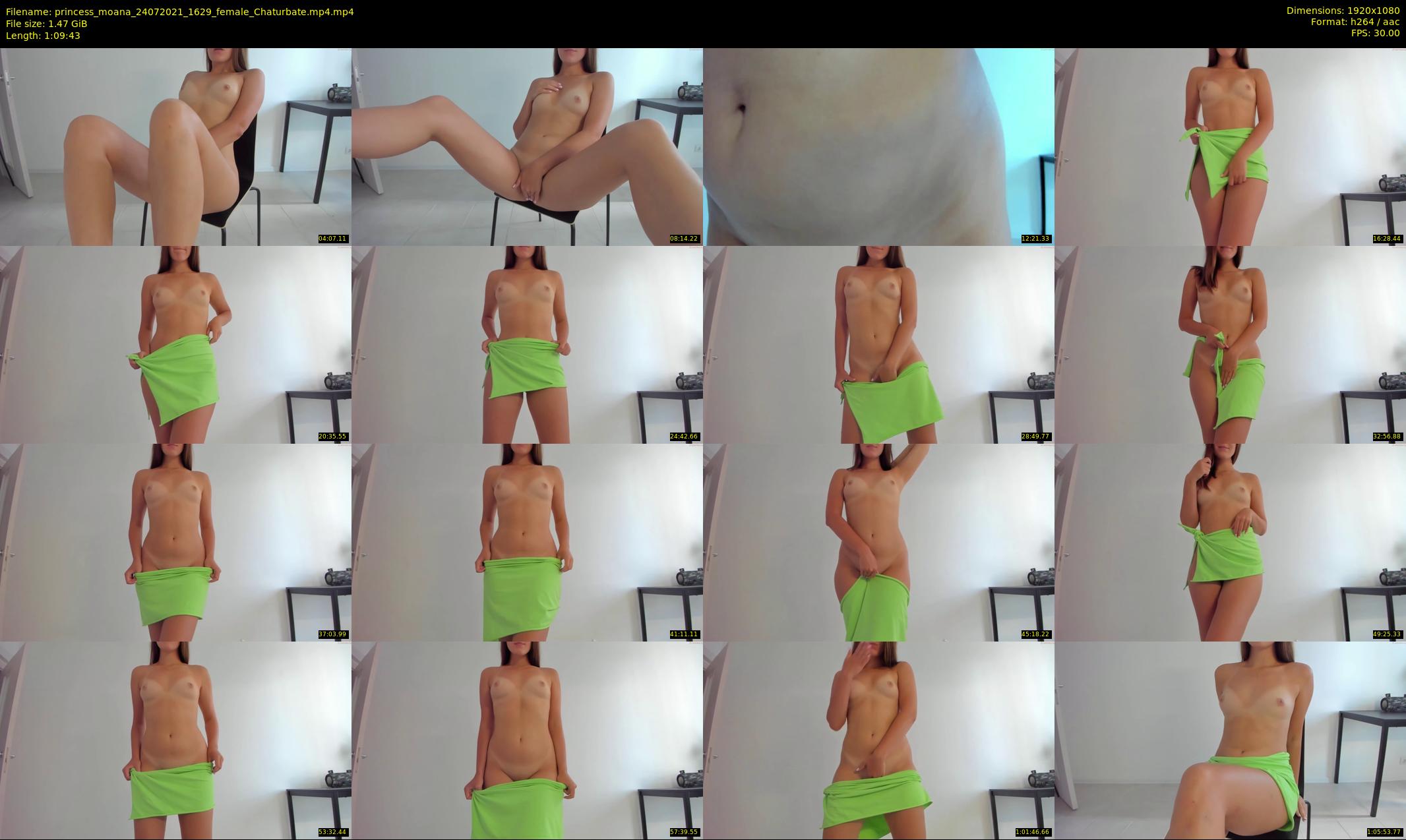 princess_moana — 70 minute Chaturbate female cam show recording, 1080p, Jul 24, 2021