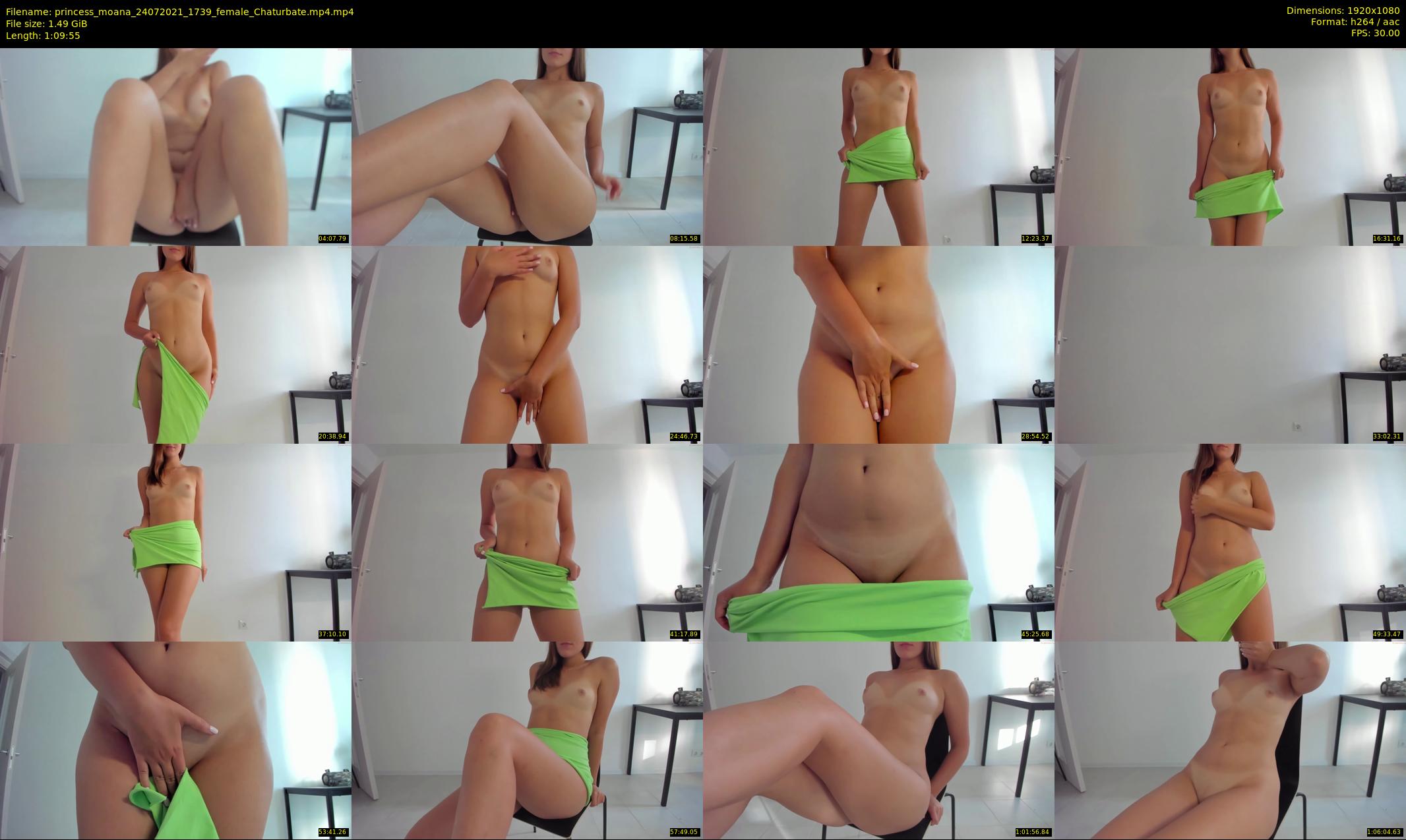 princess_moana — 70 minute Chaturbate female cam show recording, 1080p, Jul 24, 2021