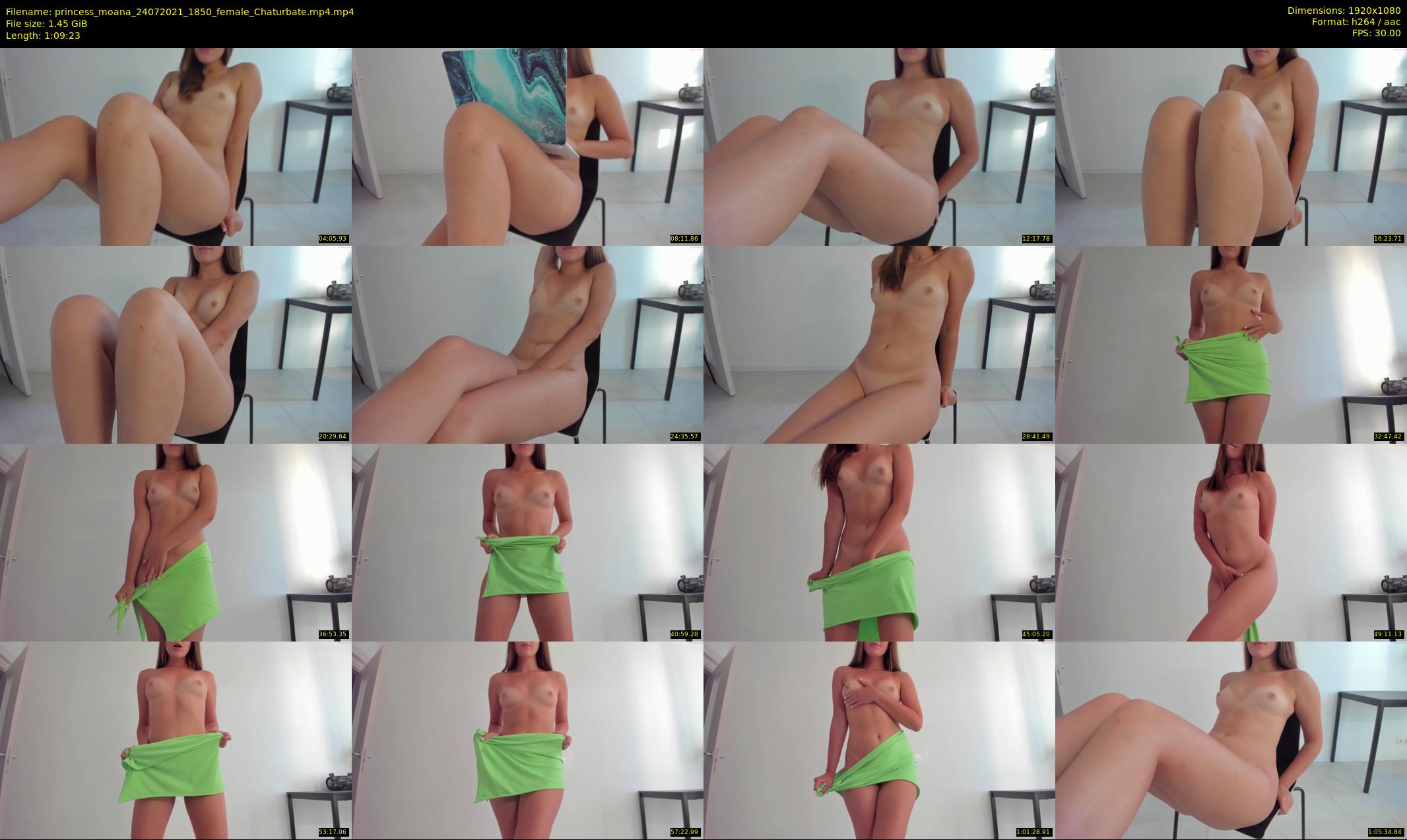 princess_moana — 70 minute Chaturbate female cam show recording, 1080p, Jul 24, 2021