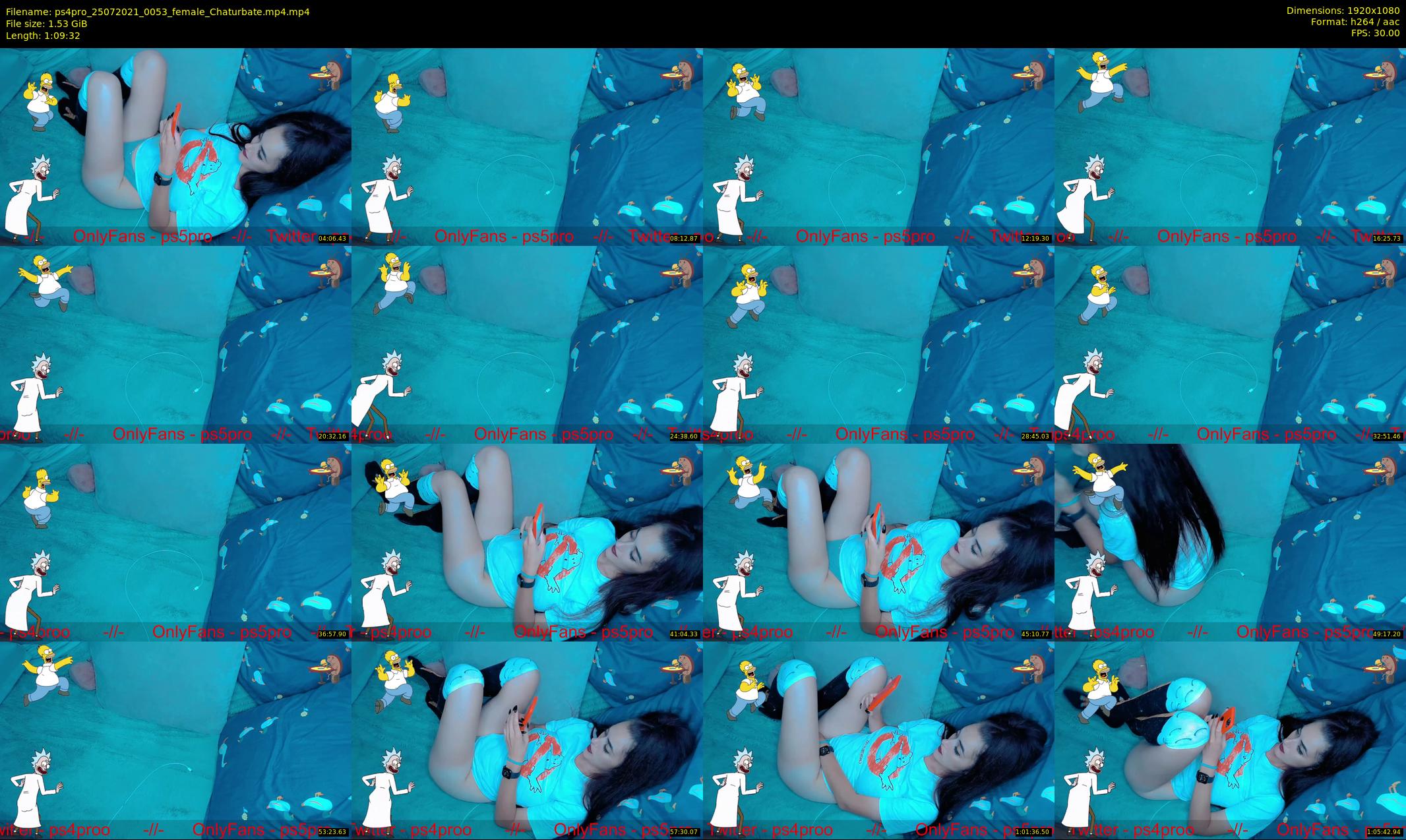 ps4pro — 70 minute Chaturbate female cam show recording, 1080p, Jul 25, 2021
