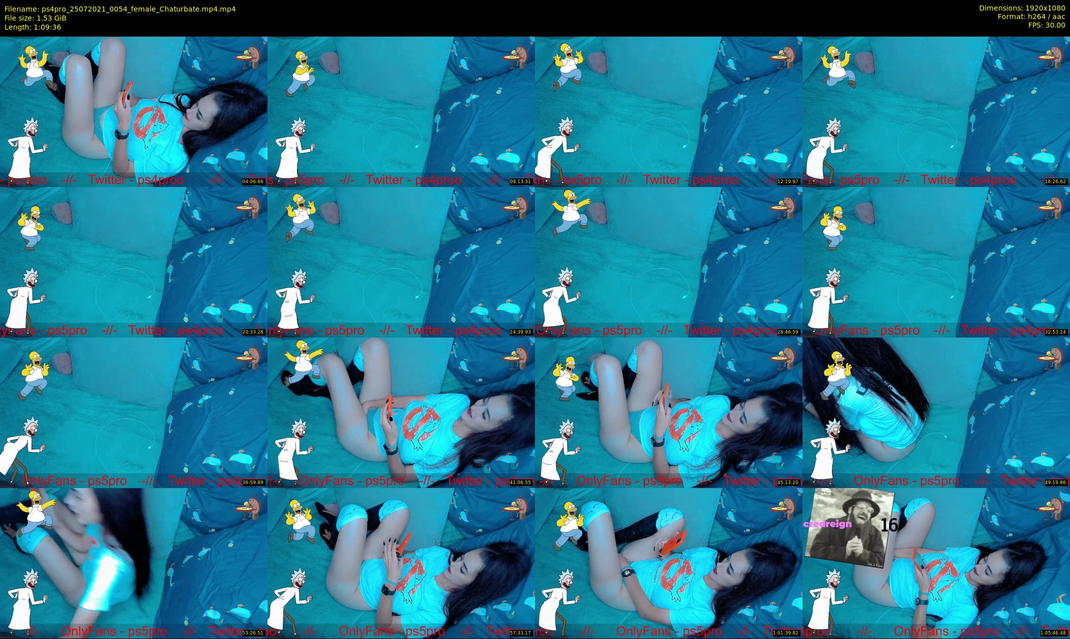 ps4pro — 70 minute Chaturbate female cam show recording, 1080p, Jul 25, 2021